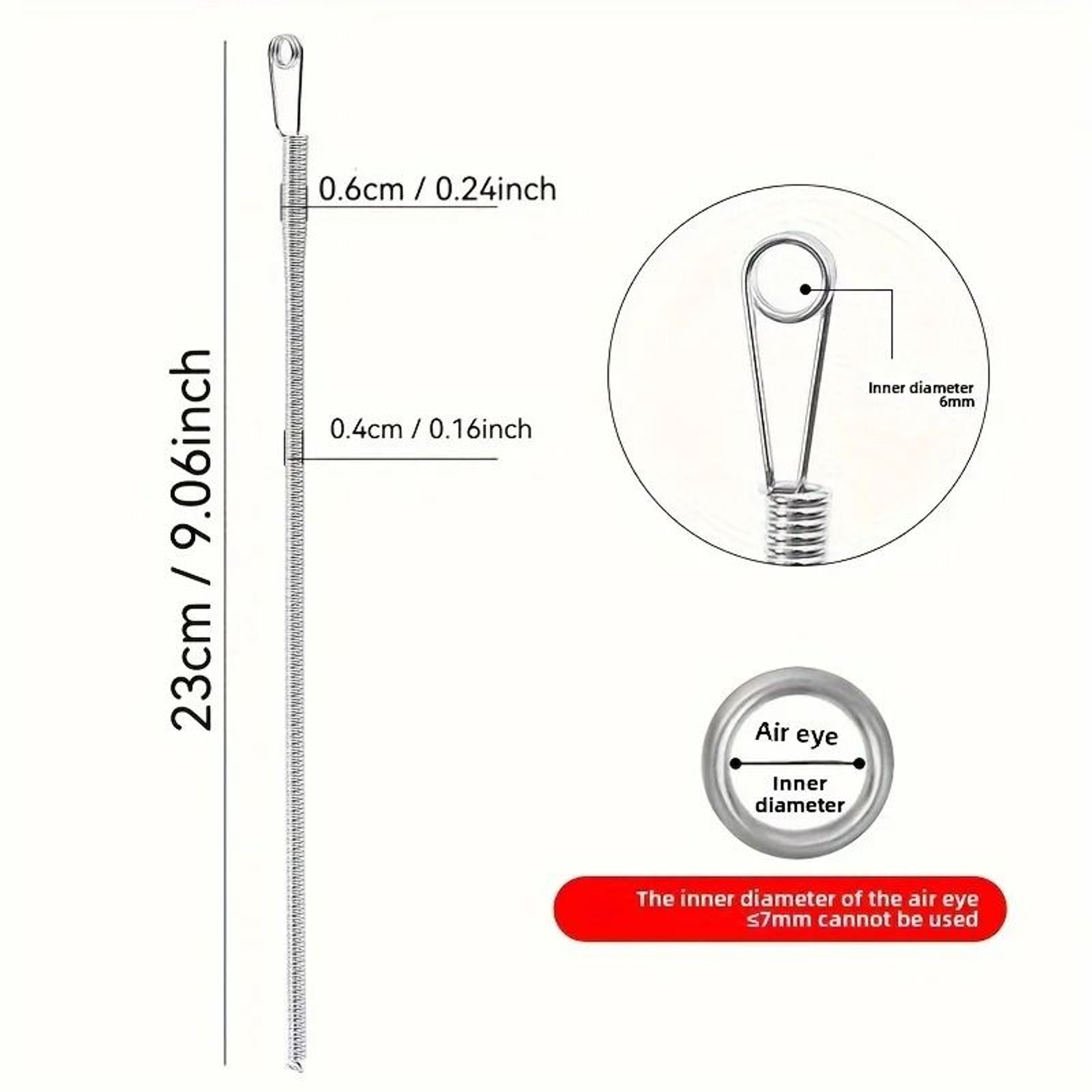 Flexible Drawstring Threading Tool For Waistbands Elastic Cords And Sewing 2