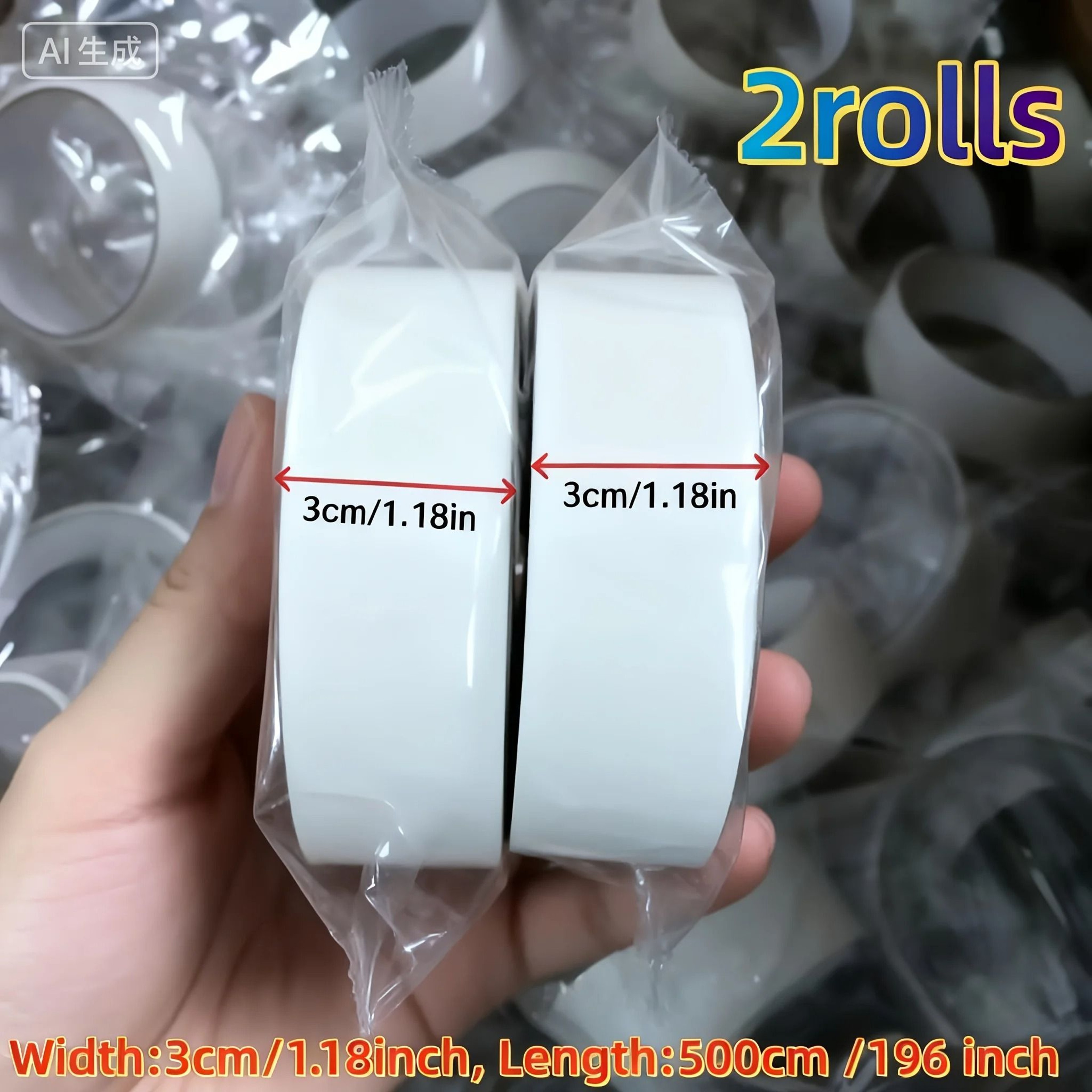 2Roll Waterproof Window Sealing Tape For Draft And Winter Protection 2