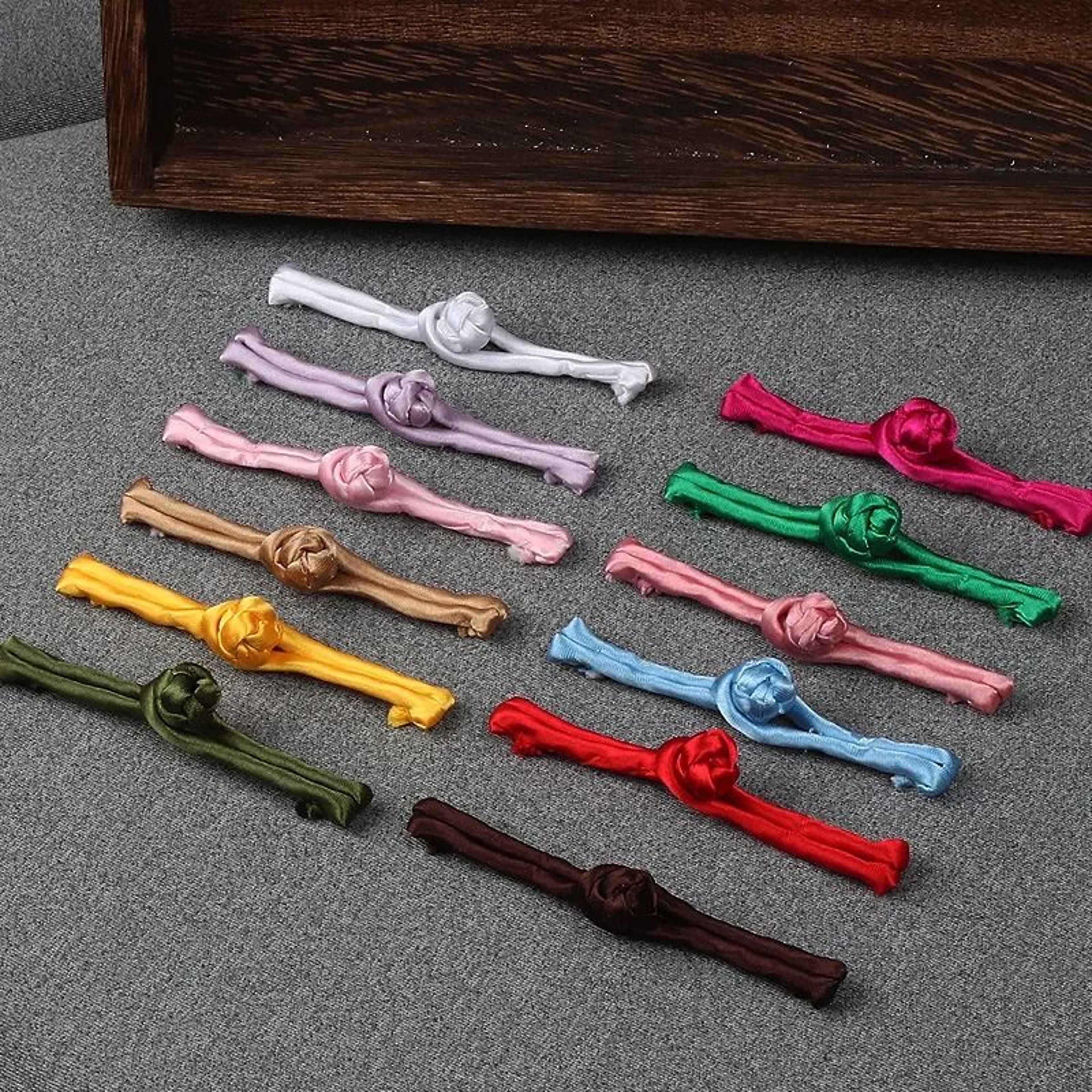 10Pair Chinese Frog Button Closures For Cheongsam And Tang Suits 14