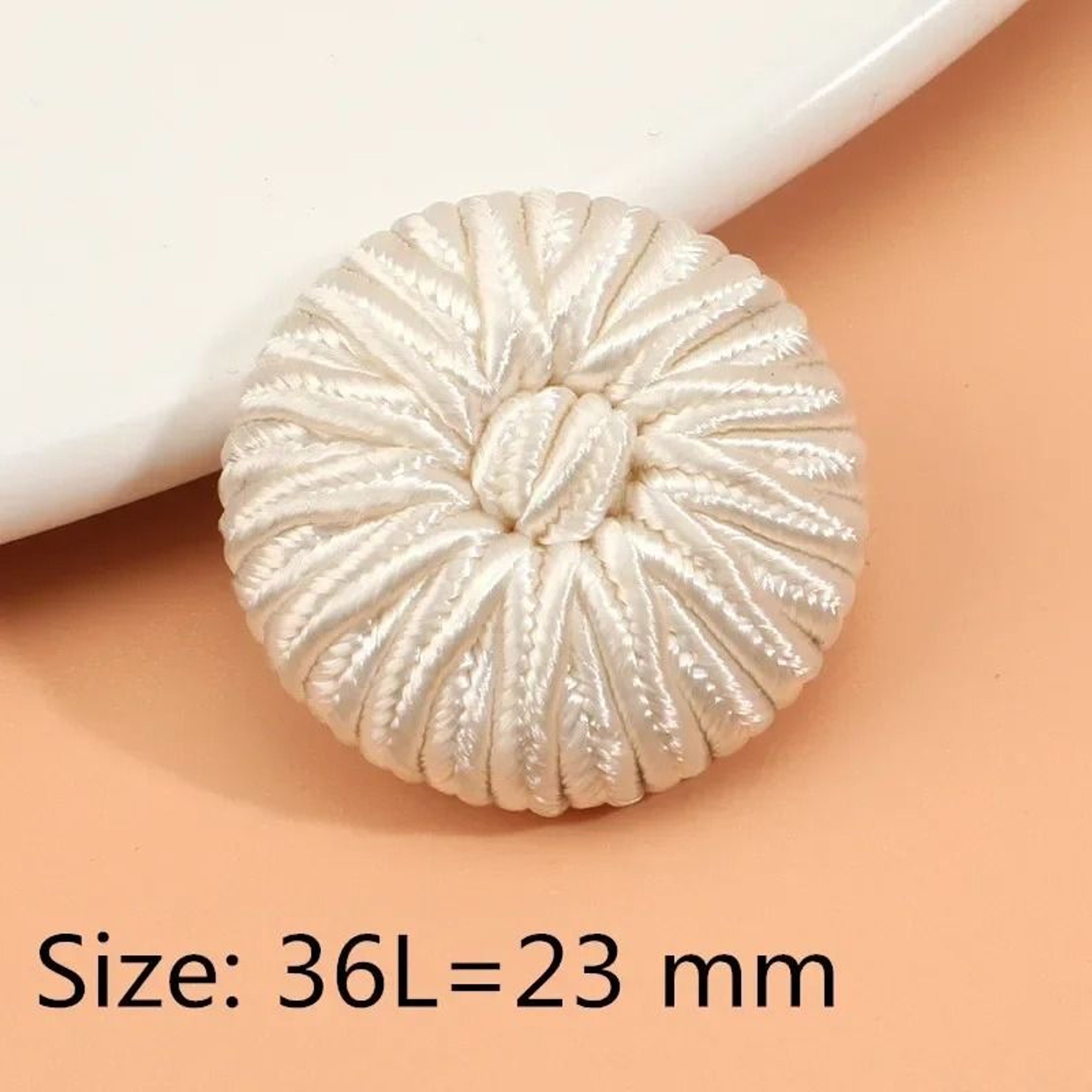 5PCS Handmade Chinese Knot Buttons For Coats Dresses And Tang Suits 4