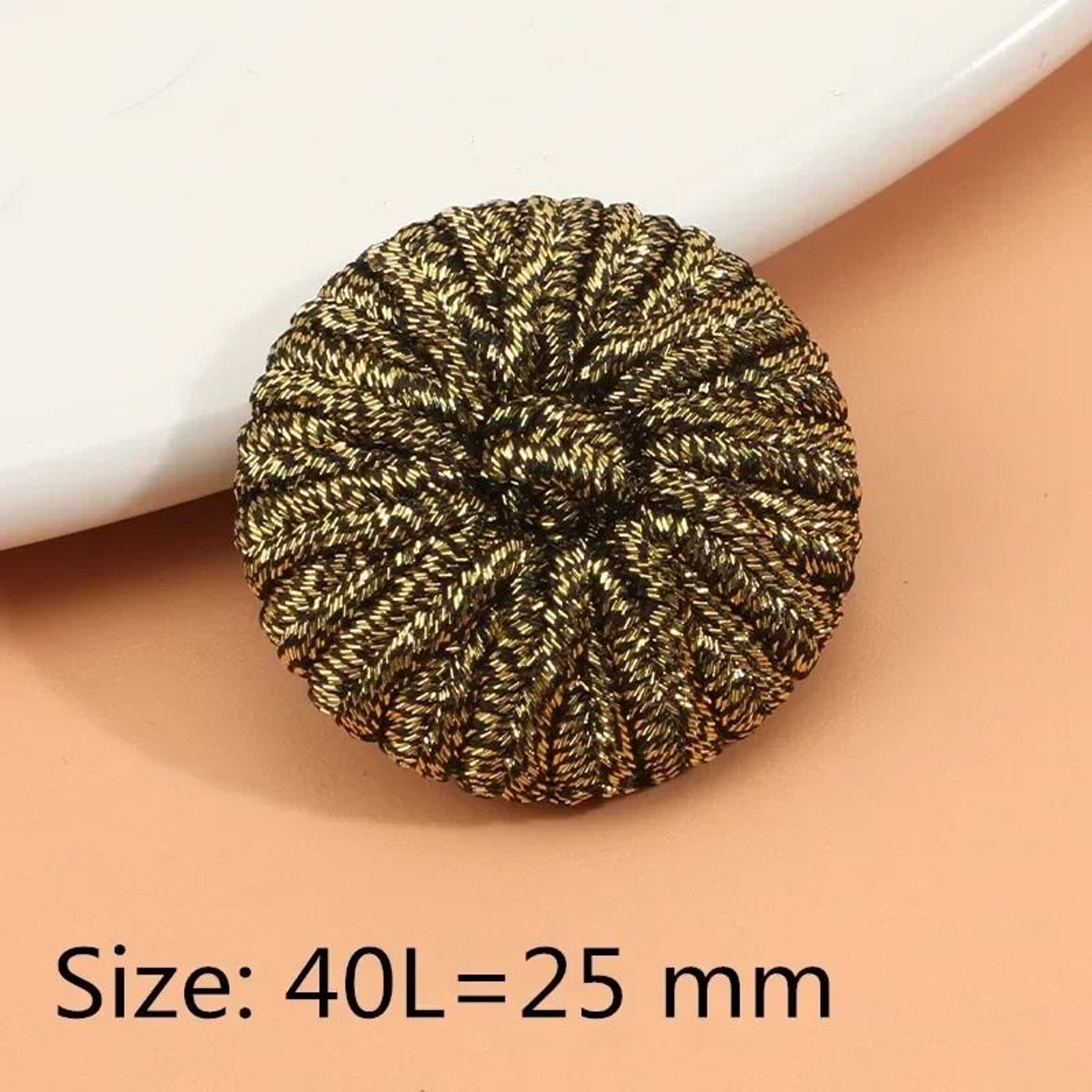 5PCS Handmade Chinese Knot Buttons For Coats Dresses And Tang Suits 10