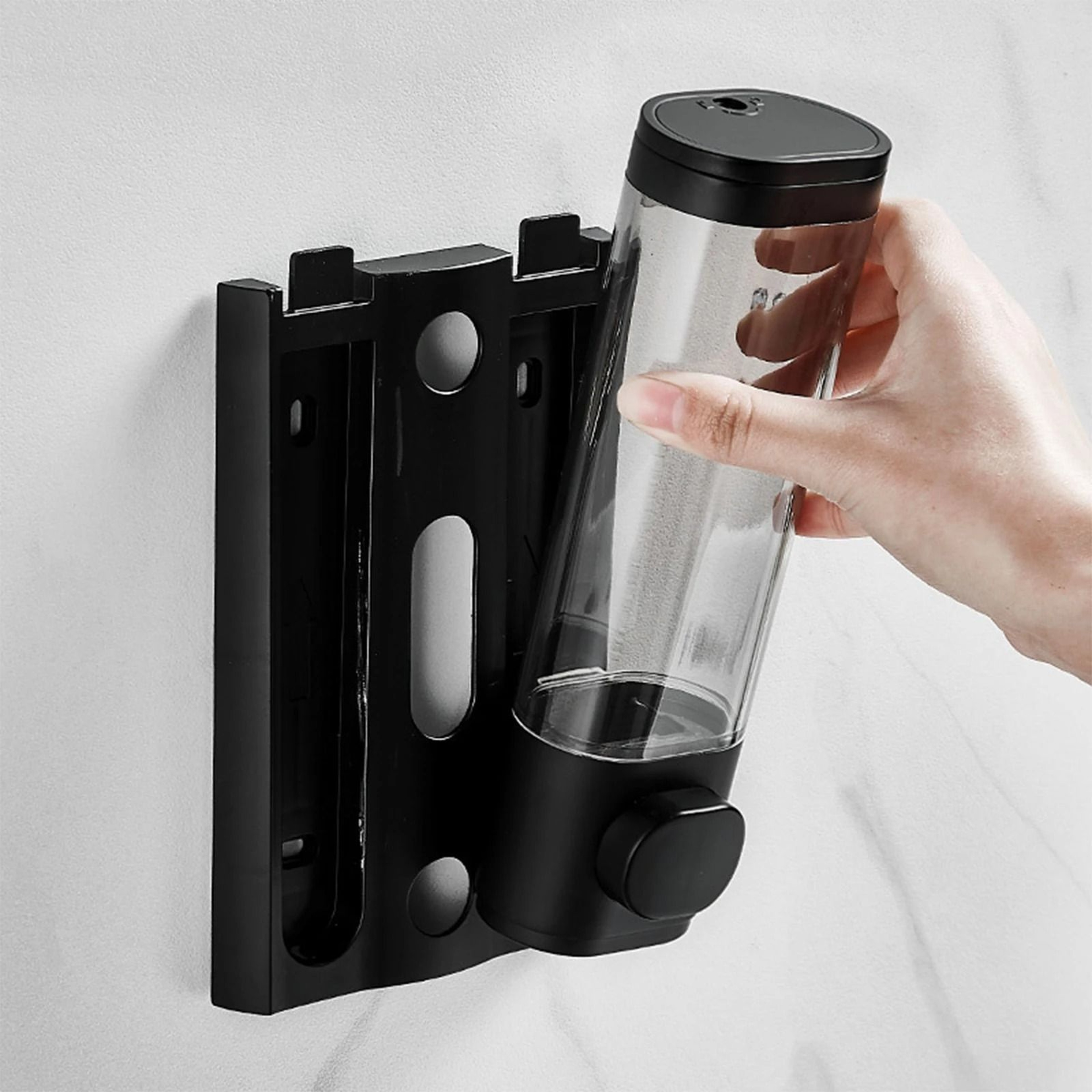 600mL Wall Mounted Manual Soap Dispenser For Bathroom And Kitchen 0