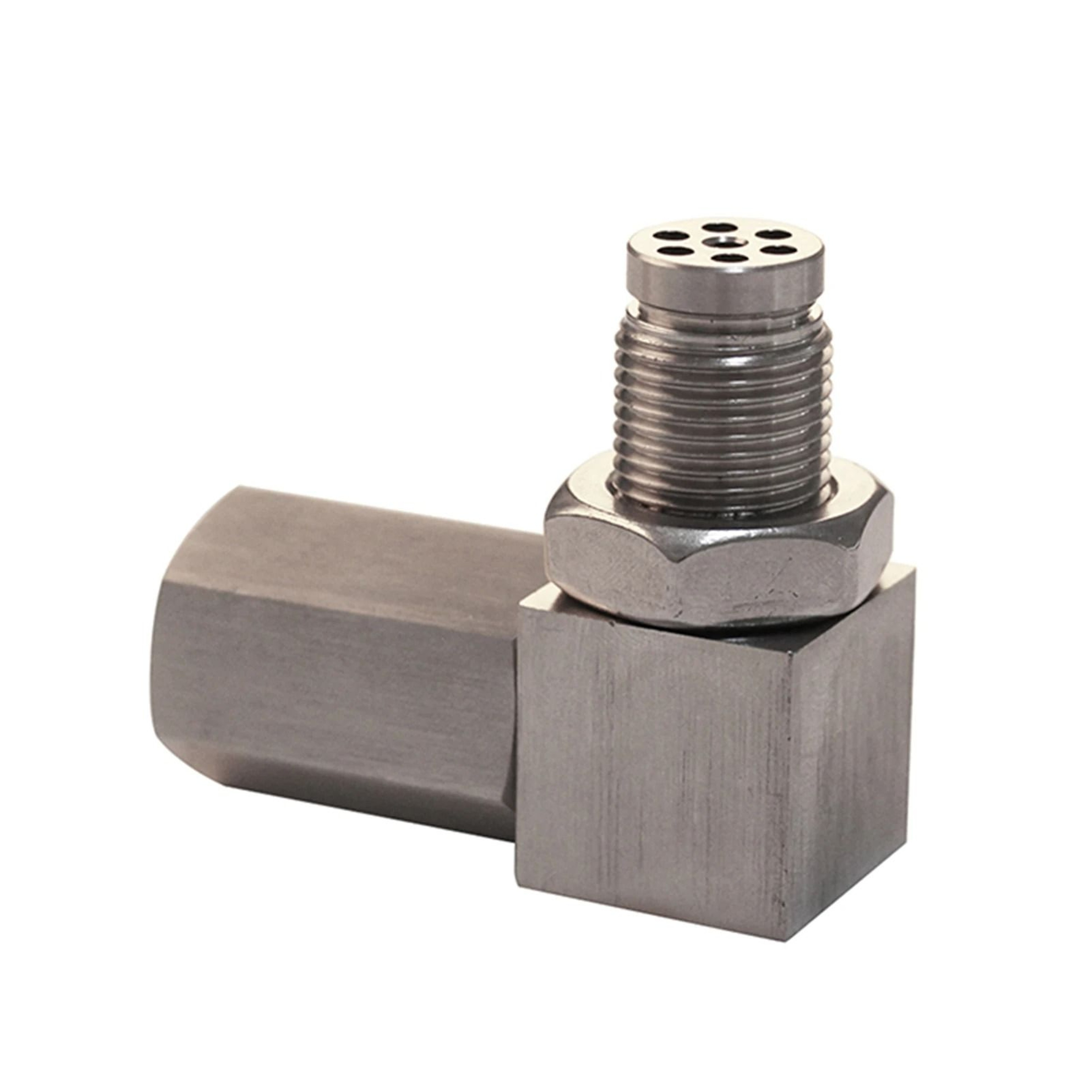 Universal O2 Sensor Spacer NickelPlated Oxygen Sensor Adapter For Exhaust Systems 3