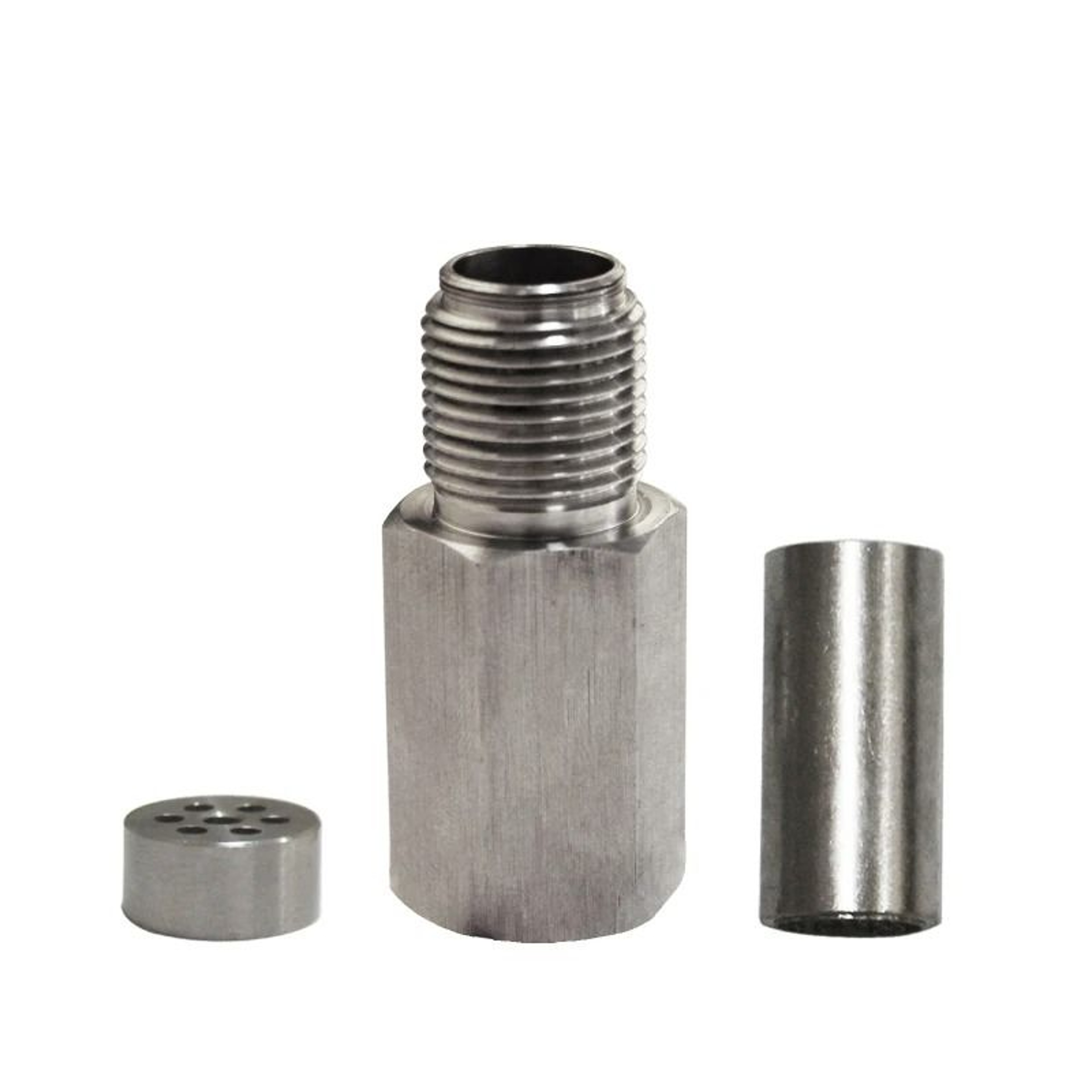 Universal O2 Sensor Spacer NickelPlated Oxygen Sensor Adapter For Exhaust Systems 2