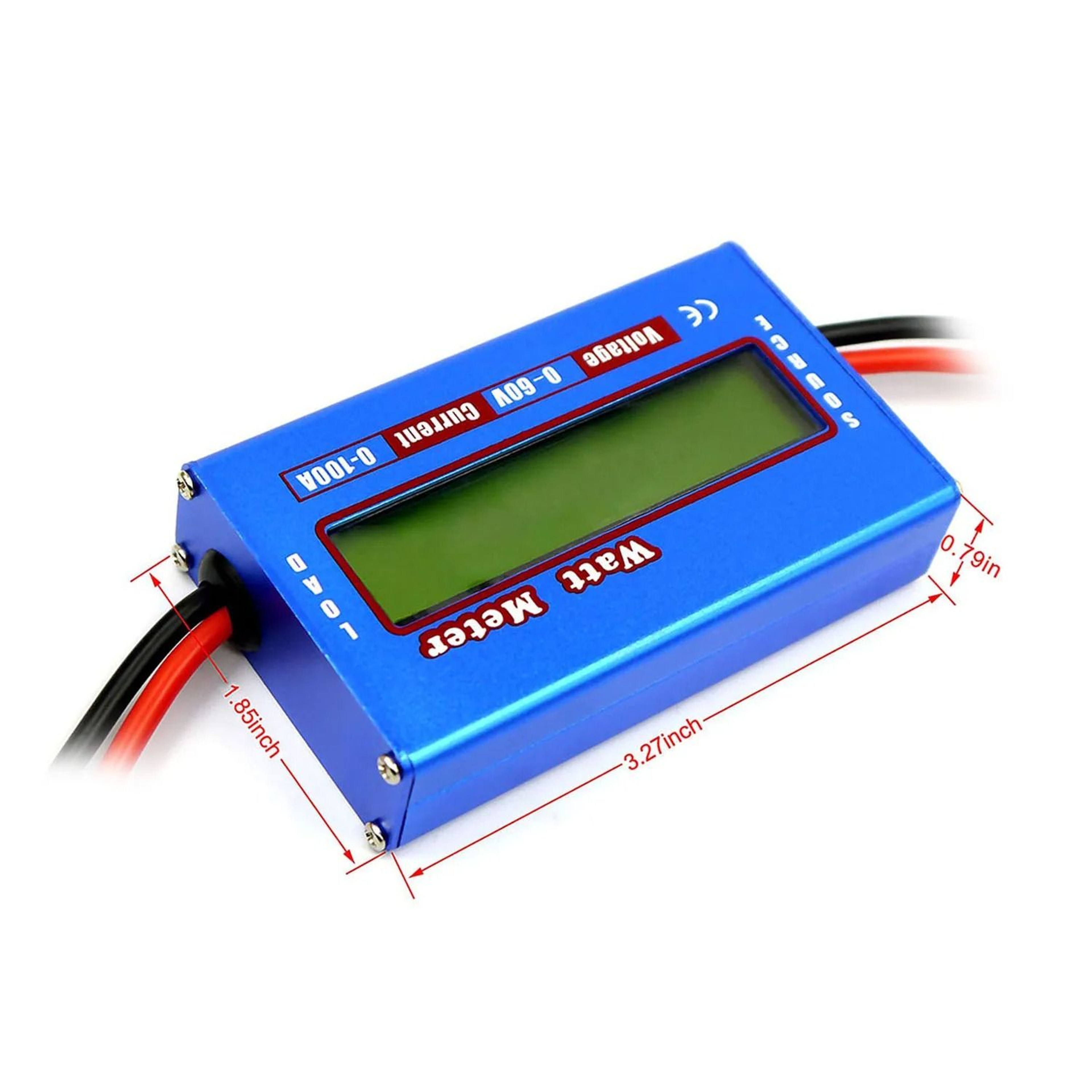 100A RC Watt Meter Digital LCD Power Analyzer And Battery Voltage Checker 6