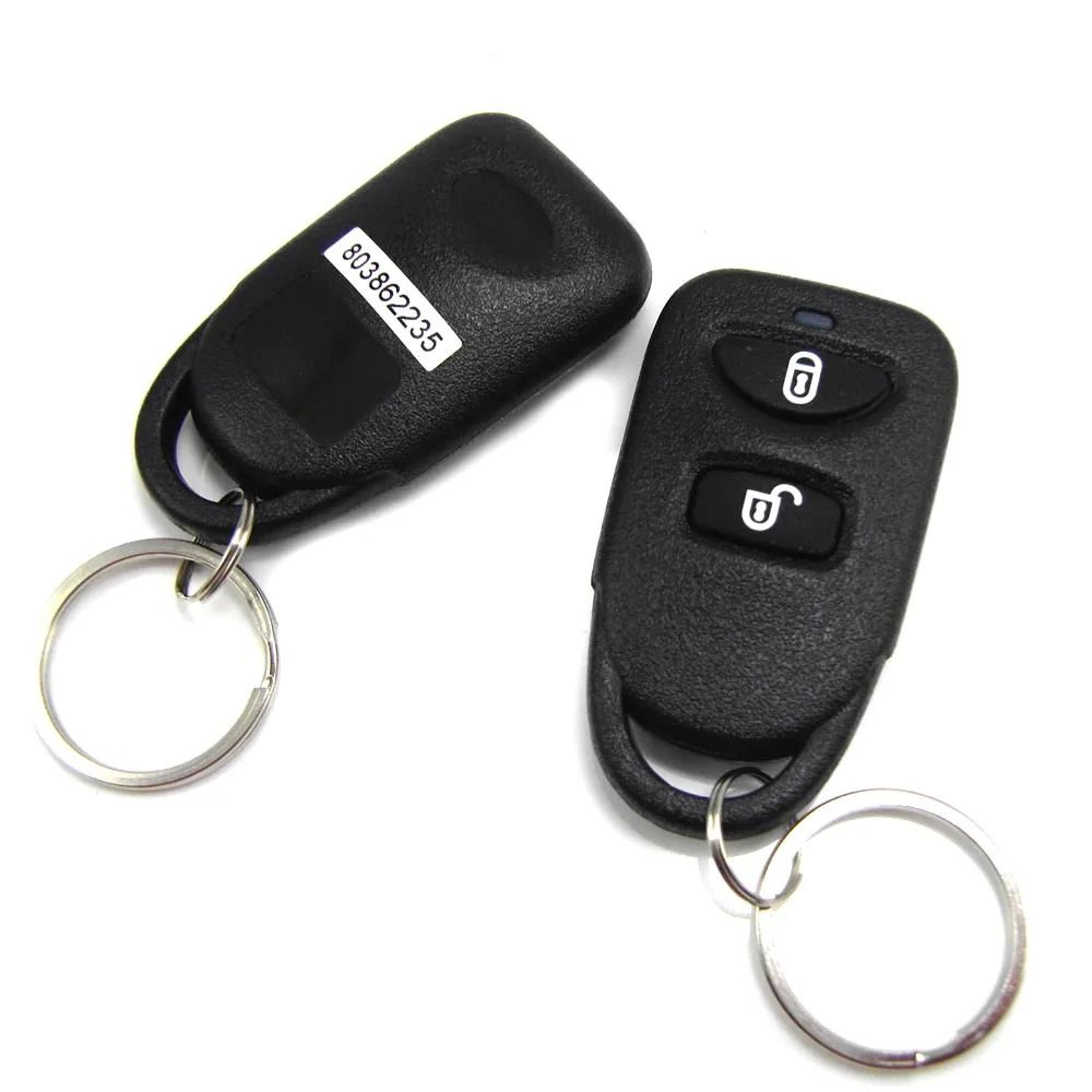 Universal Car Keyless Entry System 12V Central Door Lock Kit With 2 Remote Controls 1