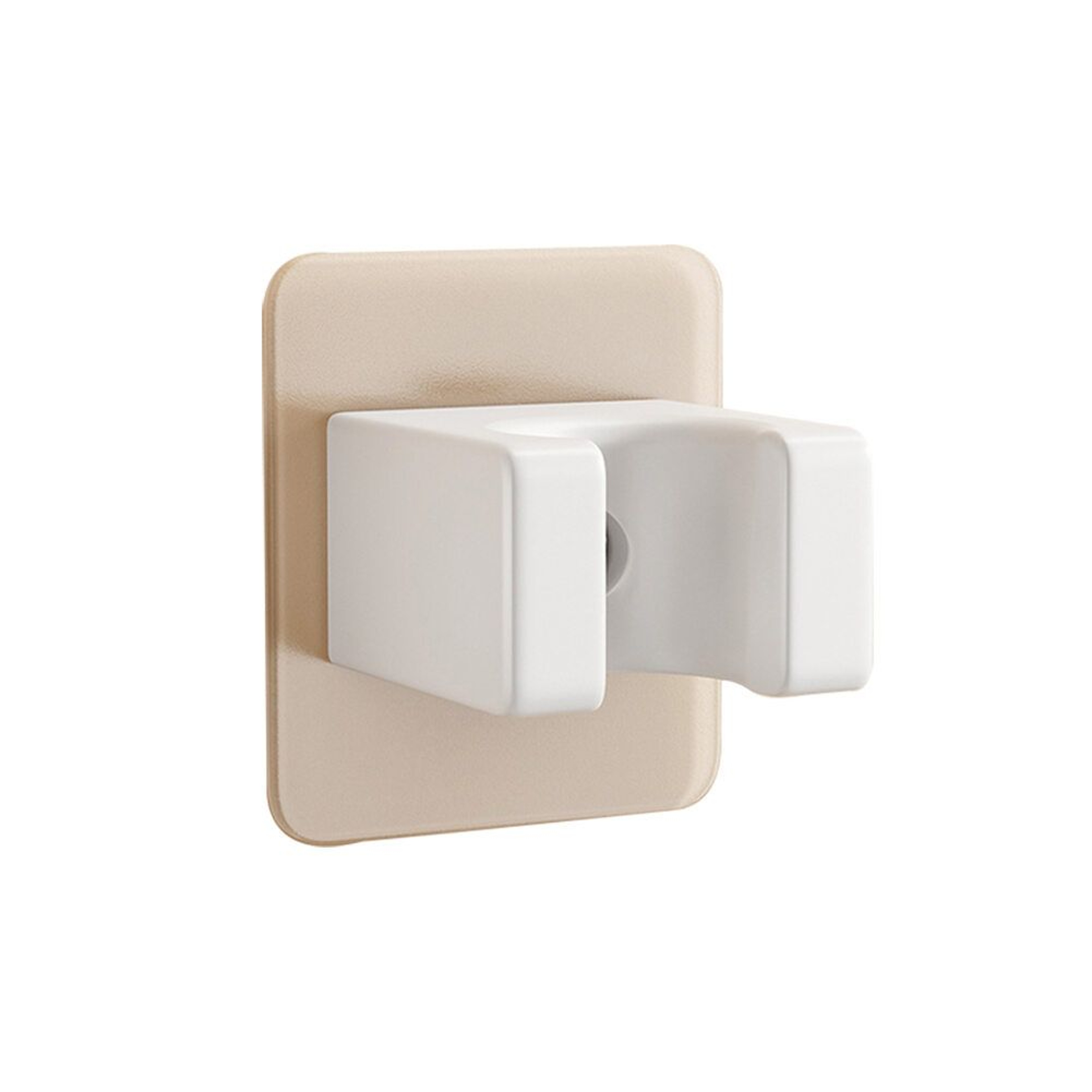Adjustable No Drill Shower Head Holder Waterproof Adhesive Wall Bracket For Handheld Showers 3