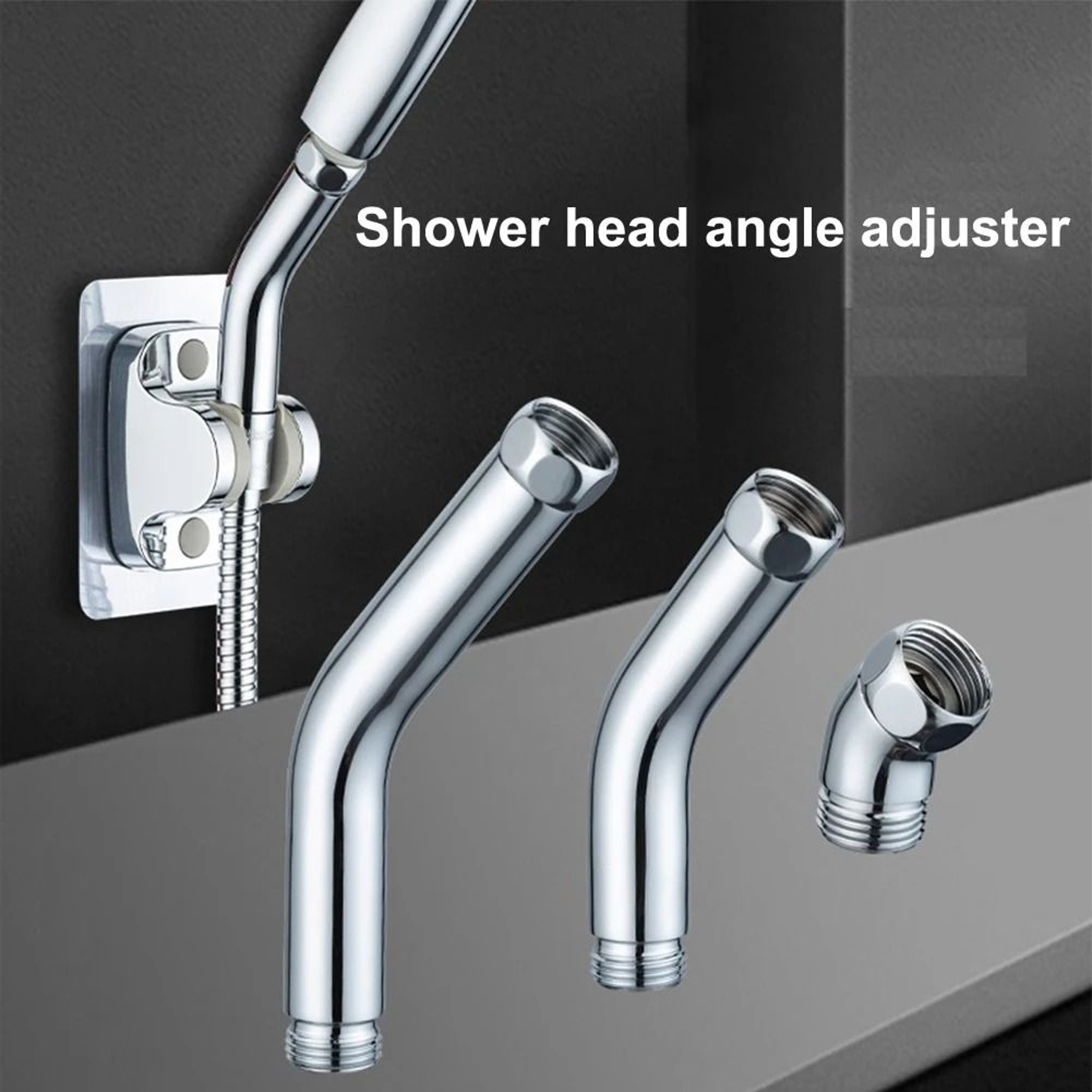 G12 Shower Head Elbow Adapter 90 Or 135 Extension Connector For Handheld And Top Spray Showers 5