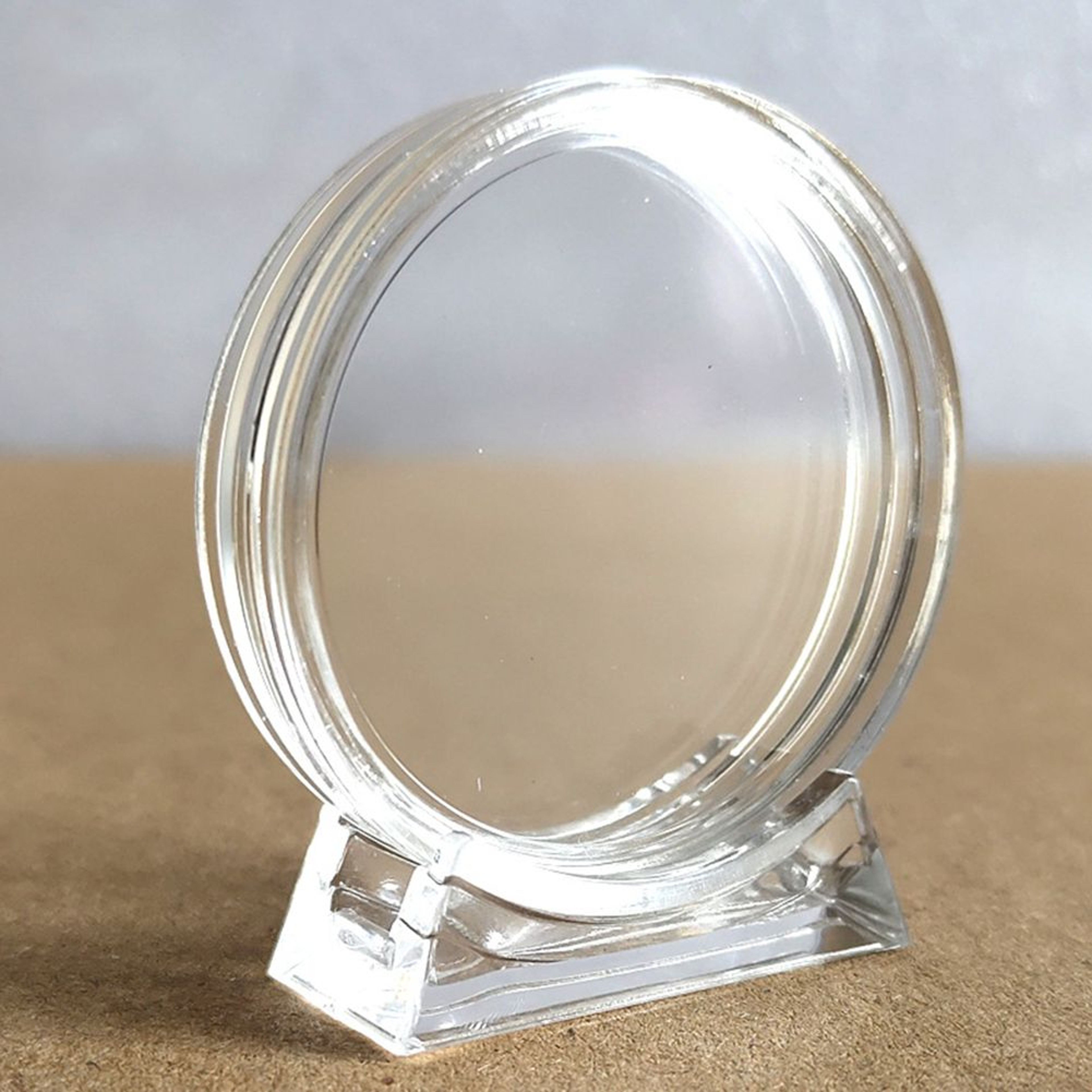 510Piece 40mm Coin Display Capsules Clear Acrylic Cases With Adjustable Size Inserts 8