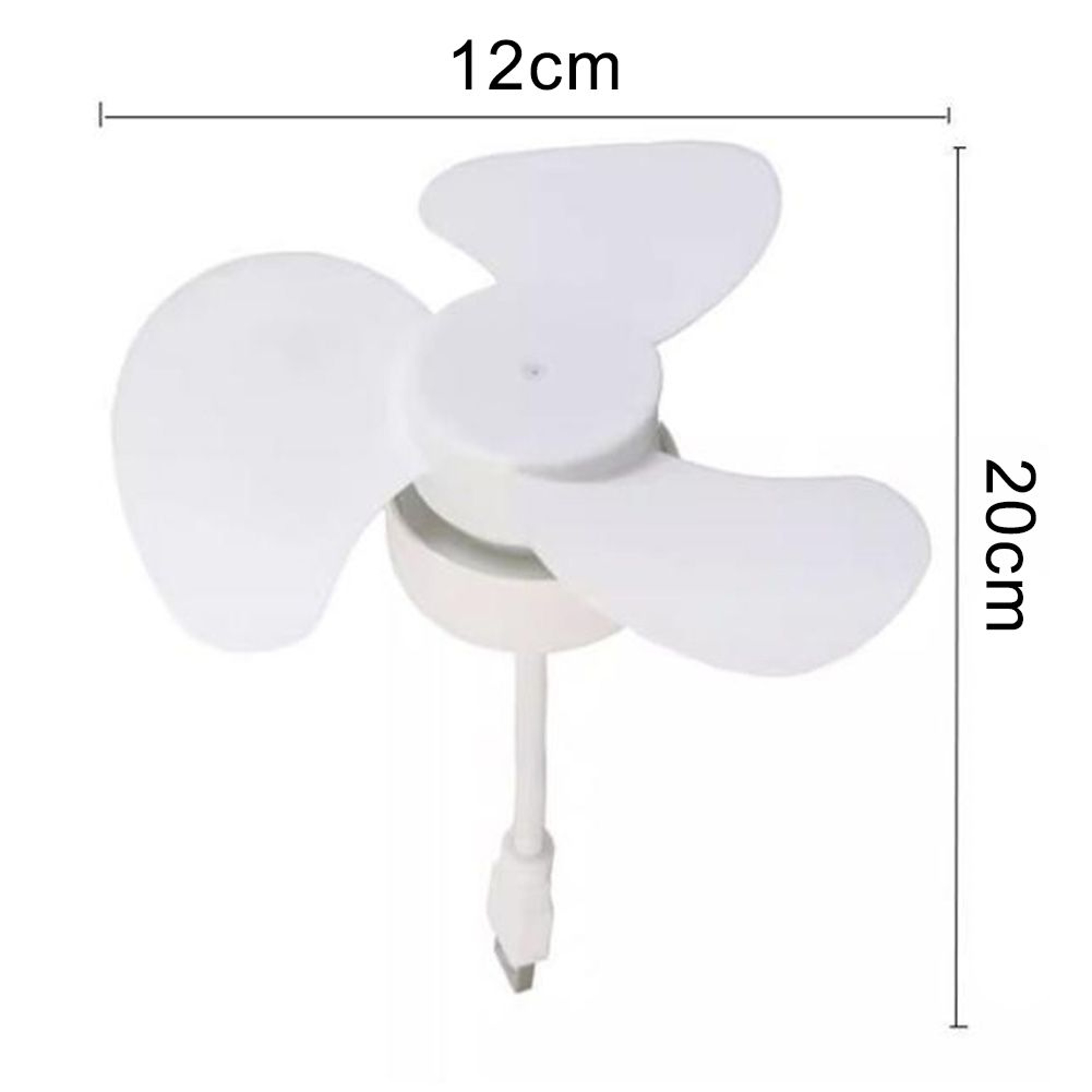 14cm USB Portable Fan Quiet Personal Cooling Fan For Bedroom And Desk 5