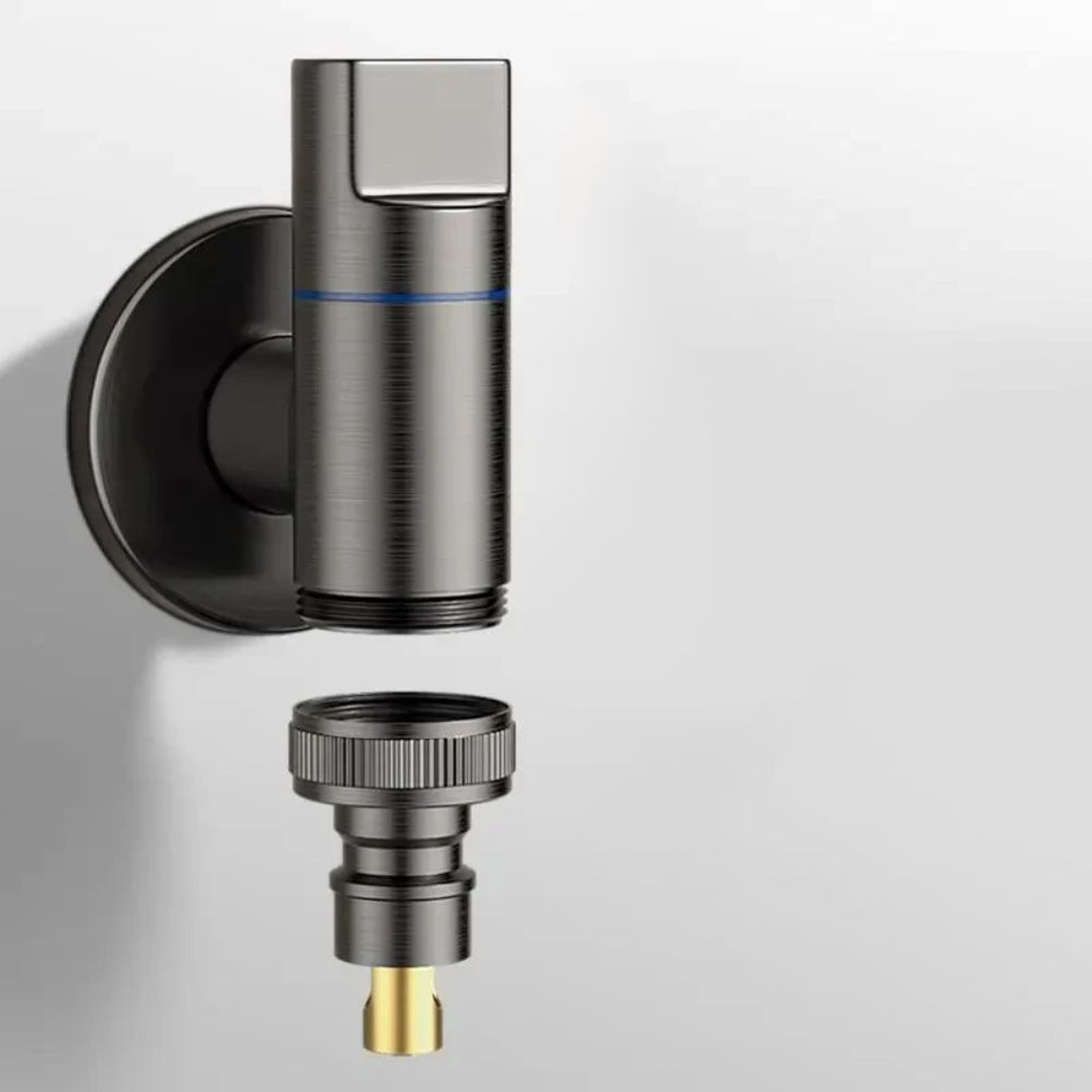 G12 Stainless Steel Angle Valve QuickOpen Water Stop Valve For Washing Machines And Bathrooms 3