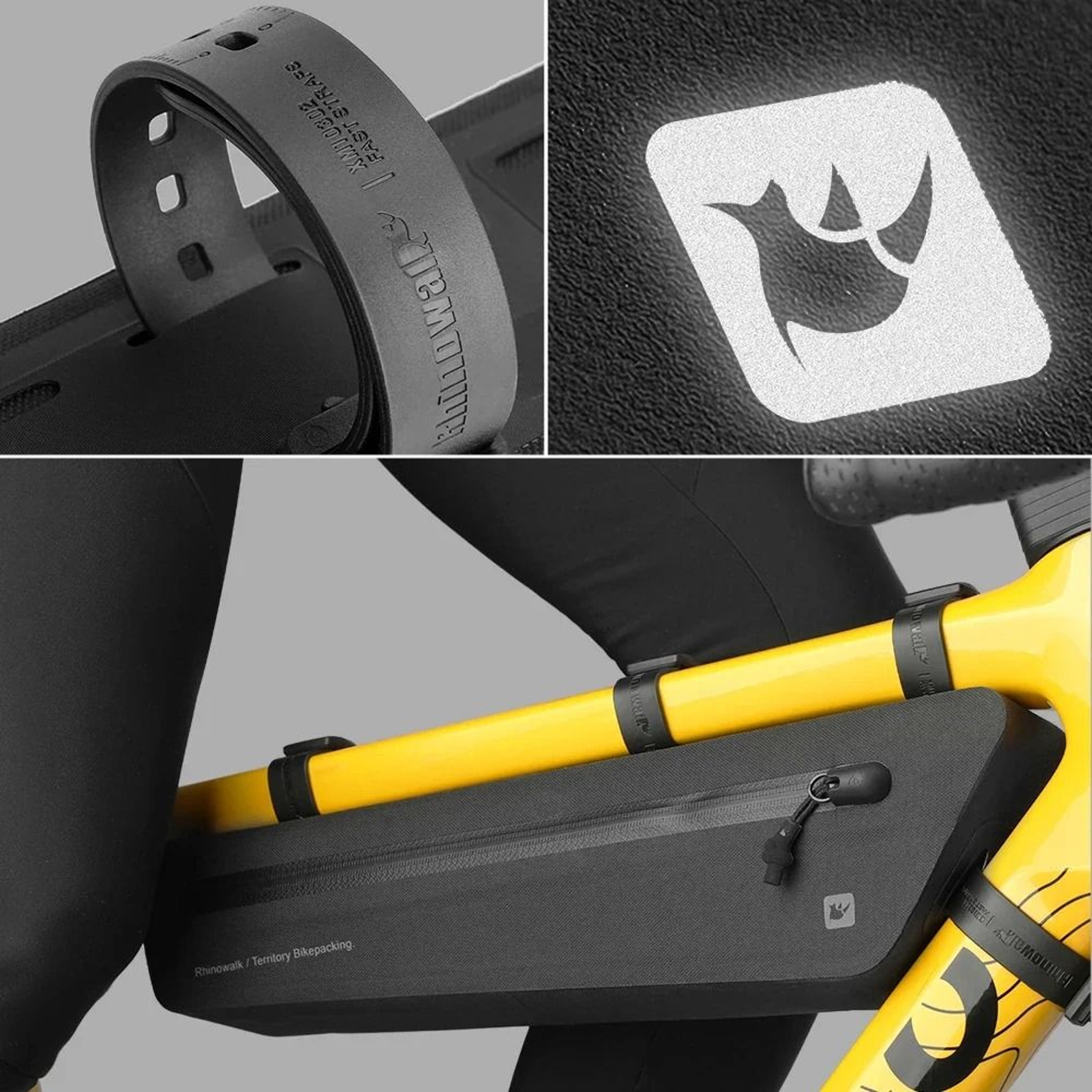 13L19L Waterproof Bike Frame Bag Slim Triangle Storage For MTB Road And Gravel Bikes 3