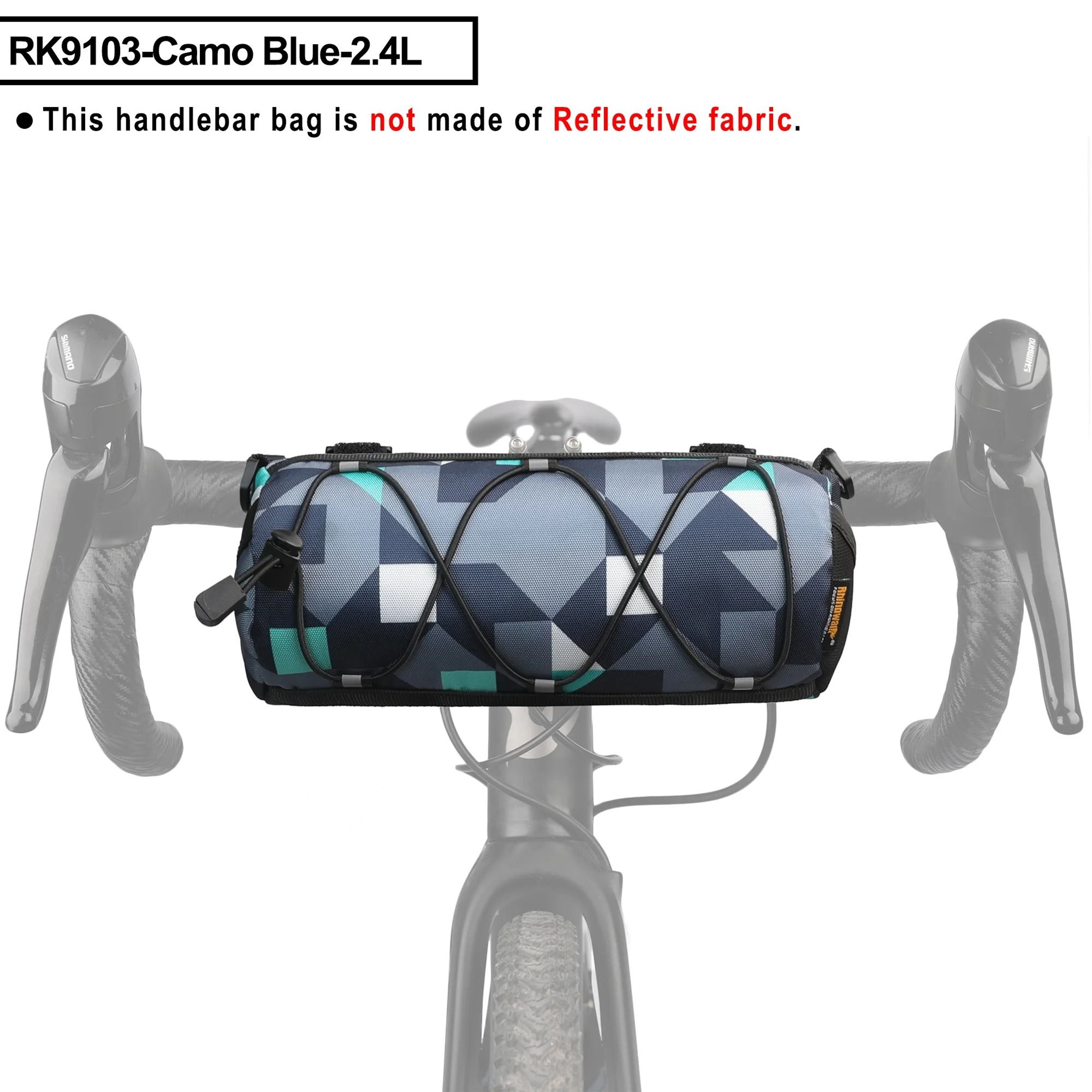 24L Bike Handlebar Bag MultiPurpose Cycling Storage Pack 5