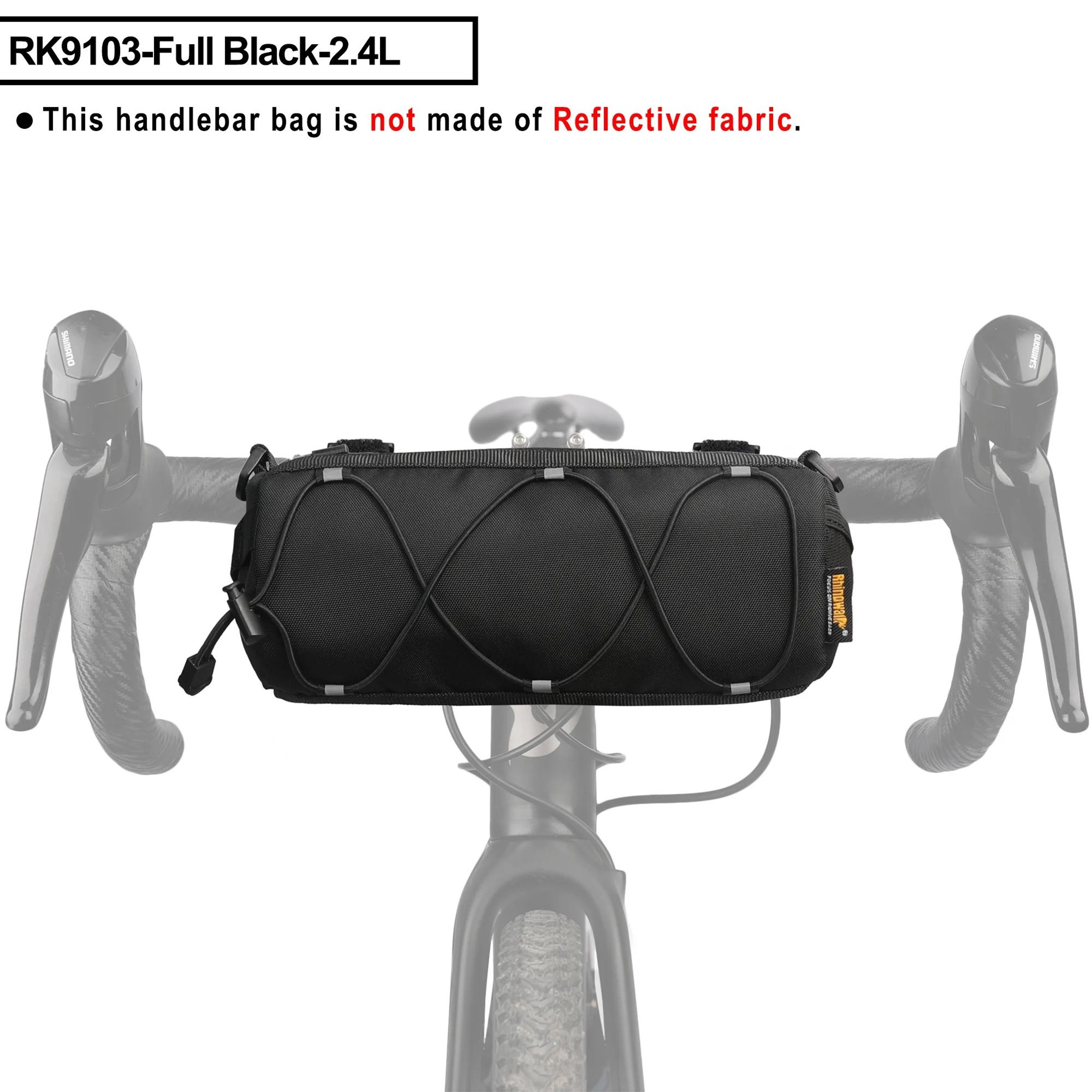 24L Bike Handlebar Bag MultiPurpose Cycling Storage Pack 2