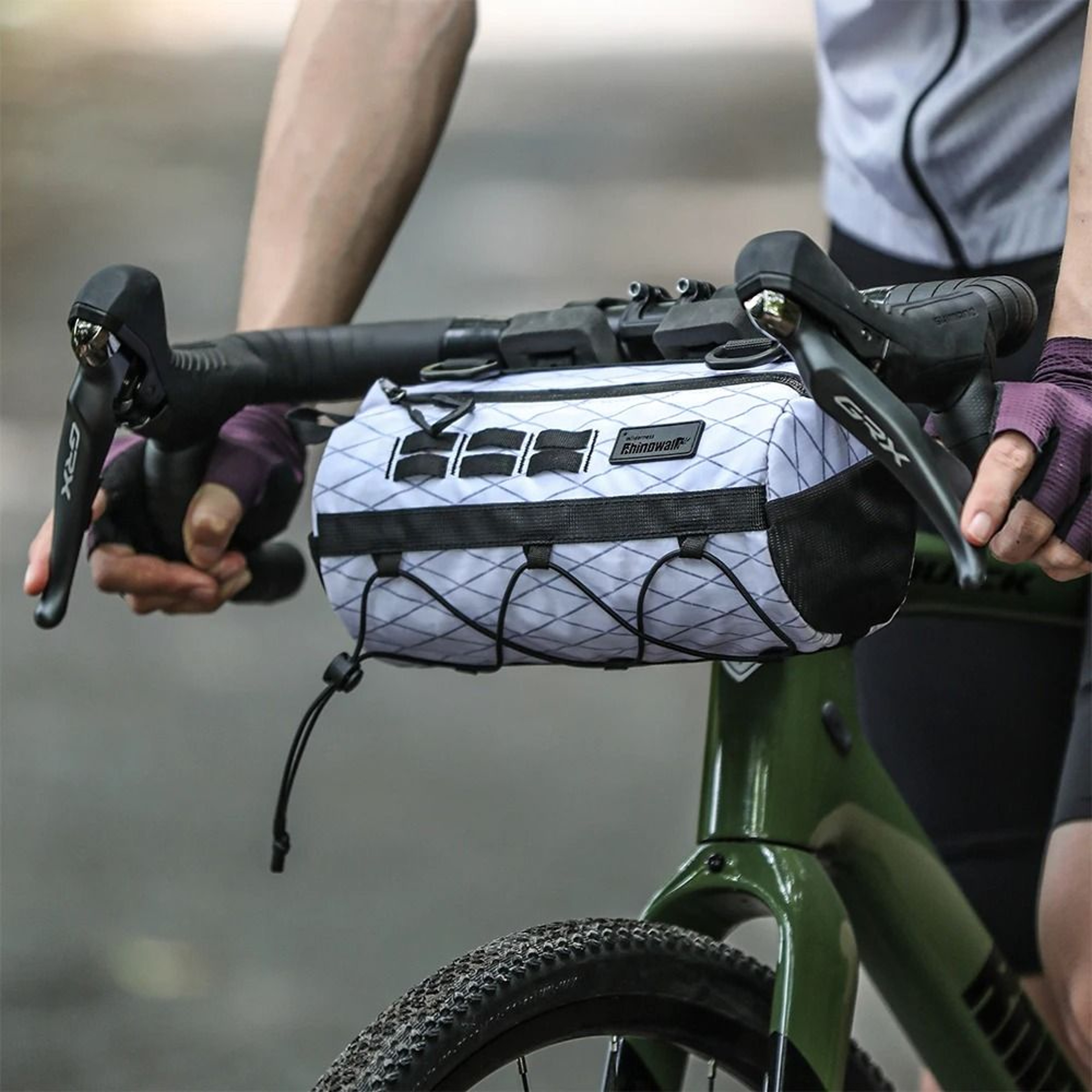 28L Bike Handlebar Bag With EVA Support For Bikepacking 0