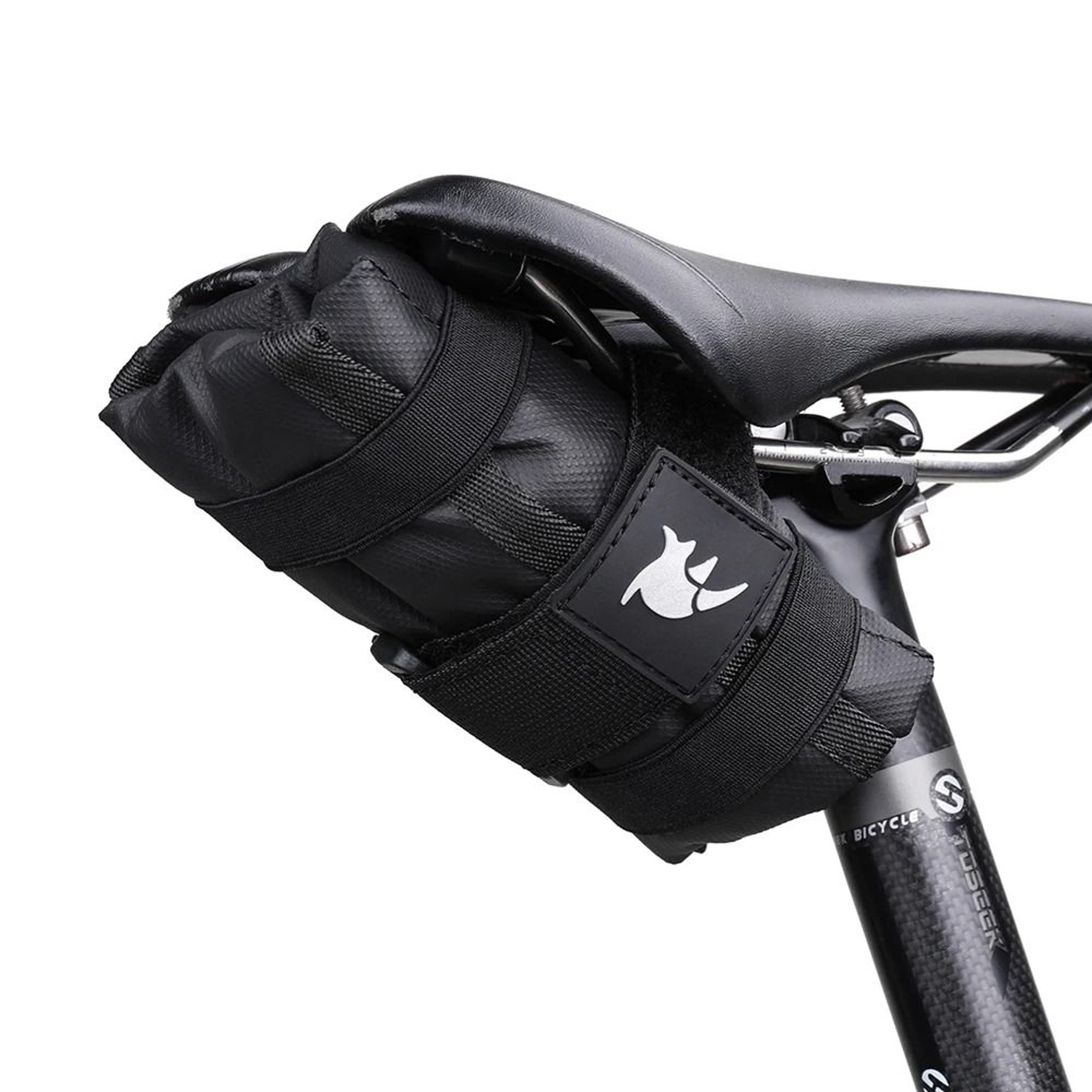 Compact Bike Tool Bag Burrito Pouch For Frame And Saddle Storage 1
