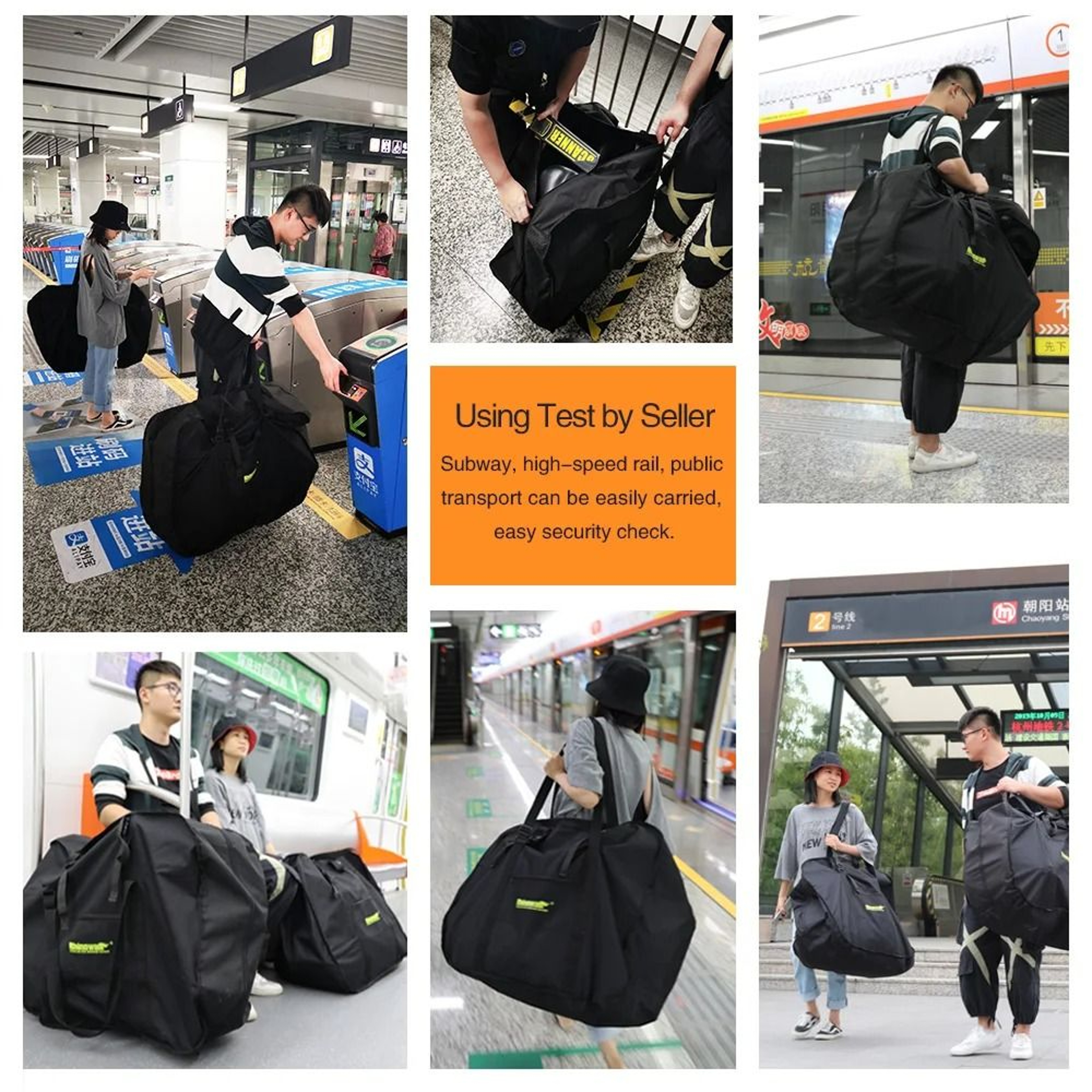 1620 Inch Folding Bike Carry Bag Portable Travel Transport Case 5
