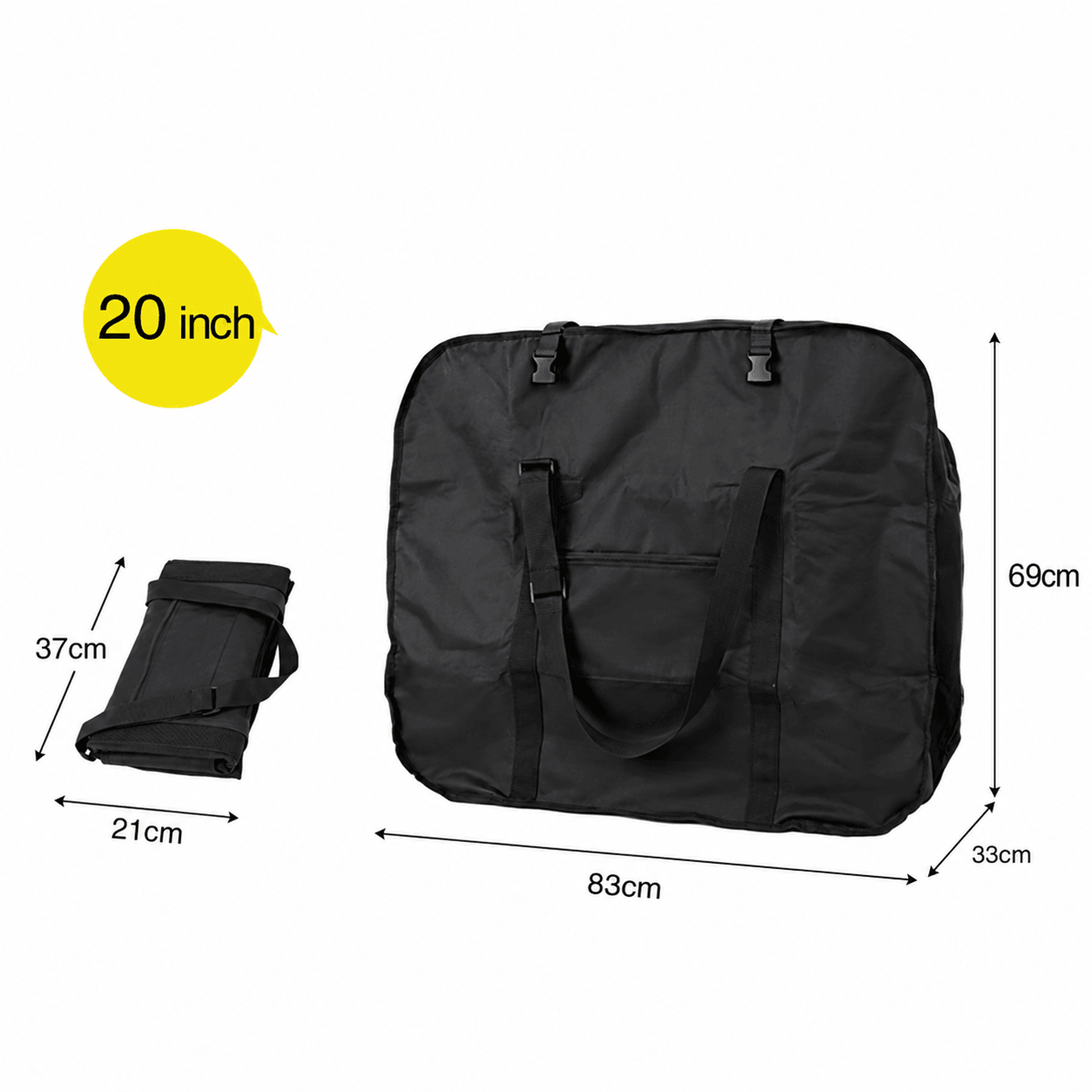 1620 Inch Folding Bike Carry Bag Portable Travel Transport Case 2