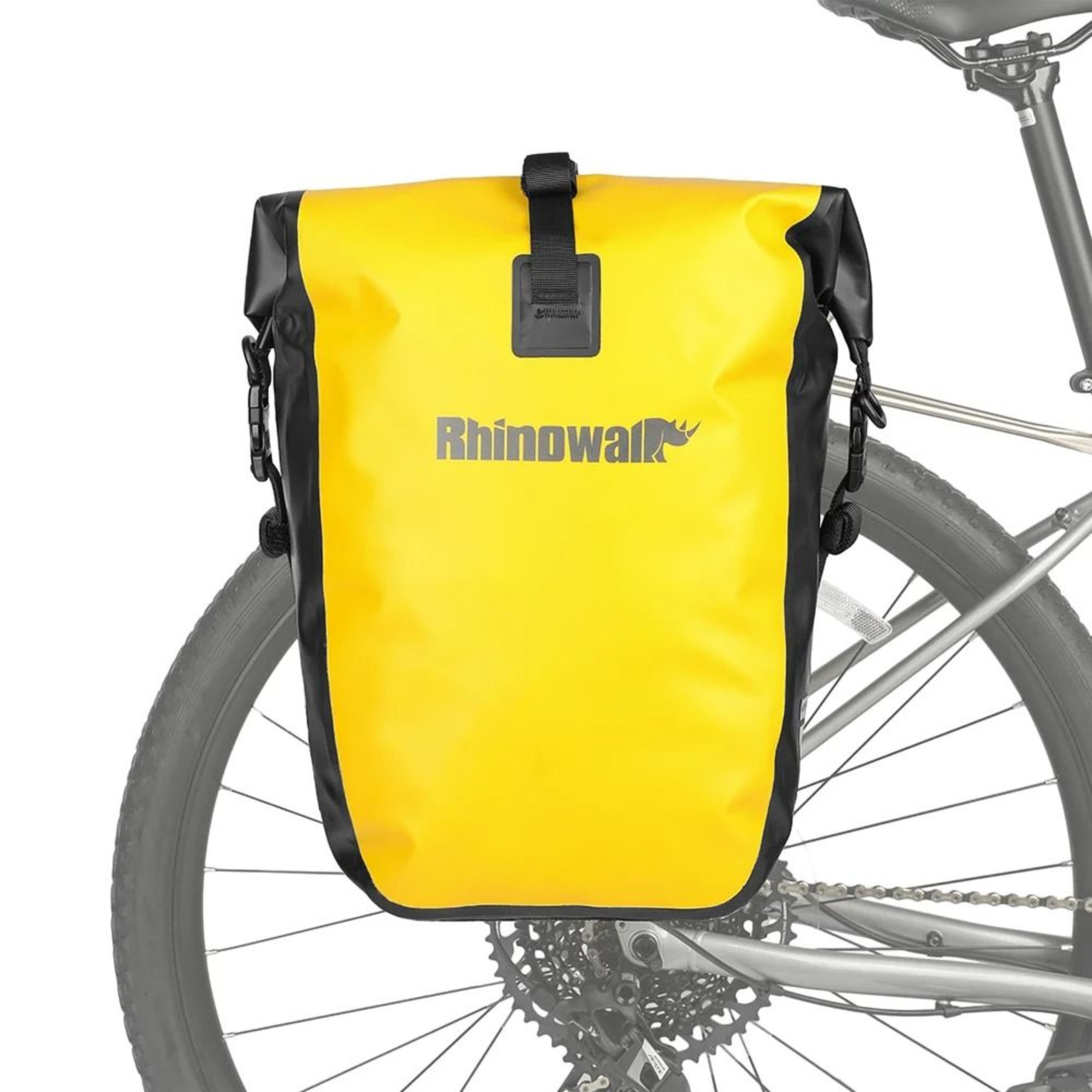 27L Bike Pannier Bag Quick Release Rear Rack Storage Pack 2