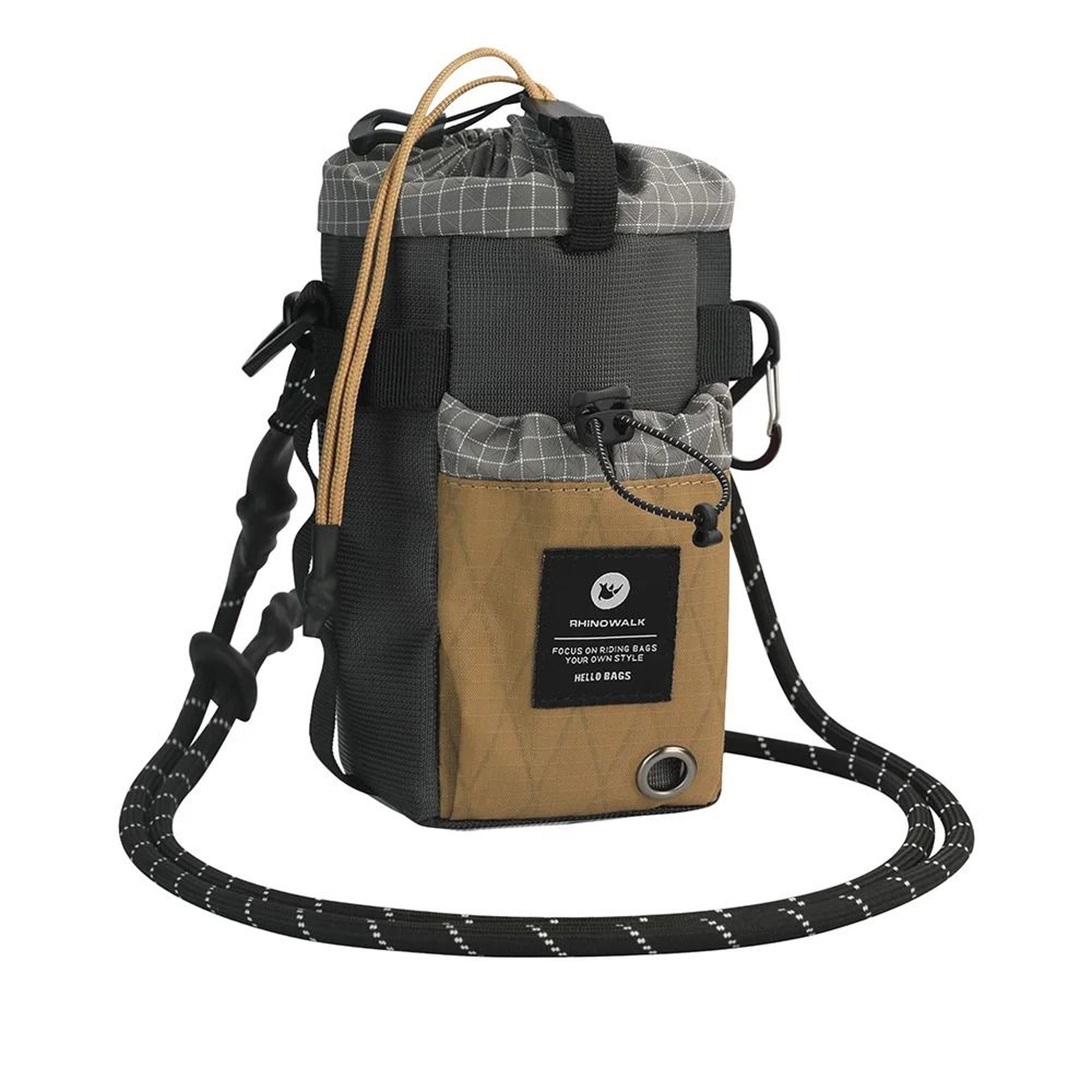 1L Bike Water Bottle Bag Insulated Handlebar Cup Holder 3