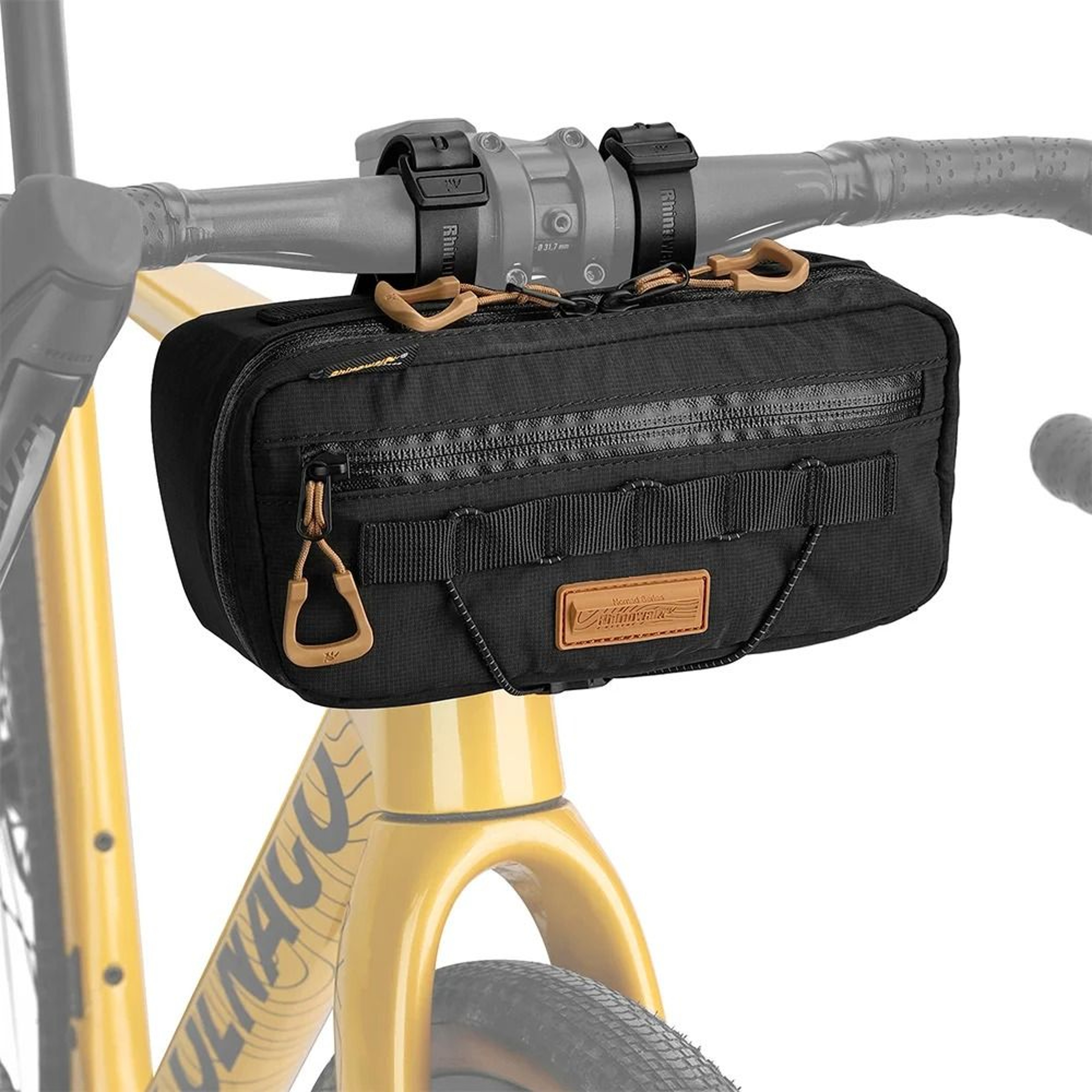 25L Bike Handlebar Bag MultiCompartment Front Storage Pack 1