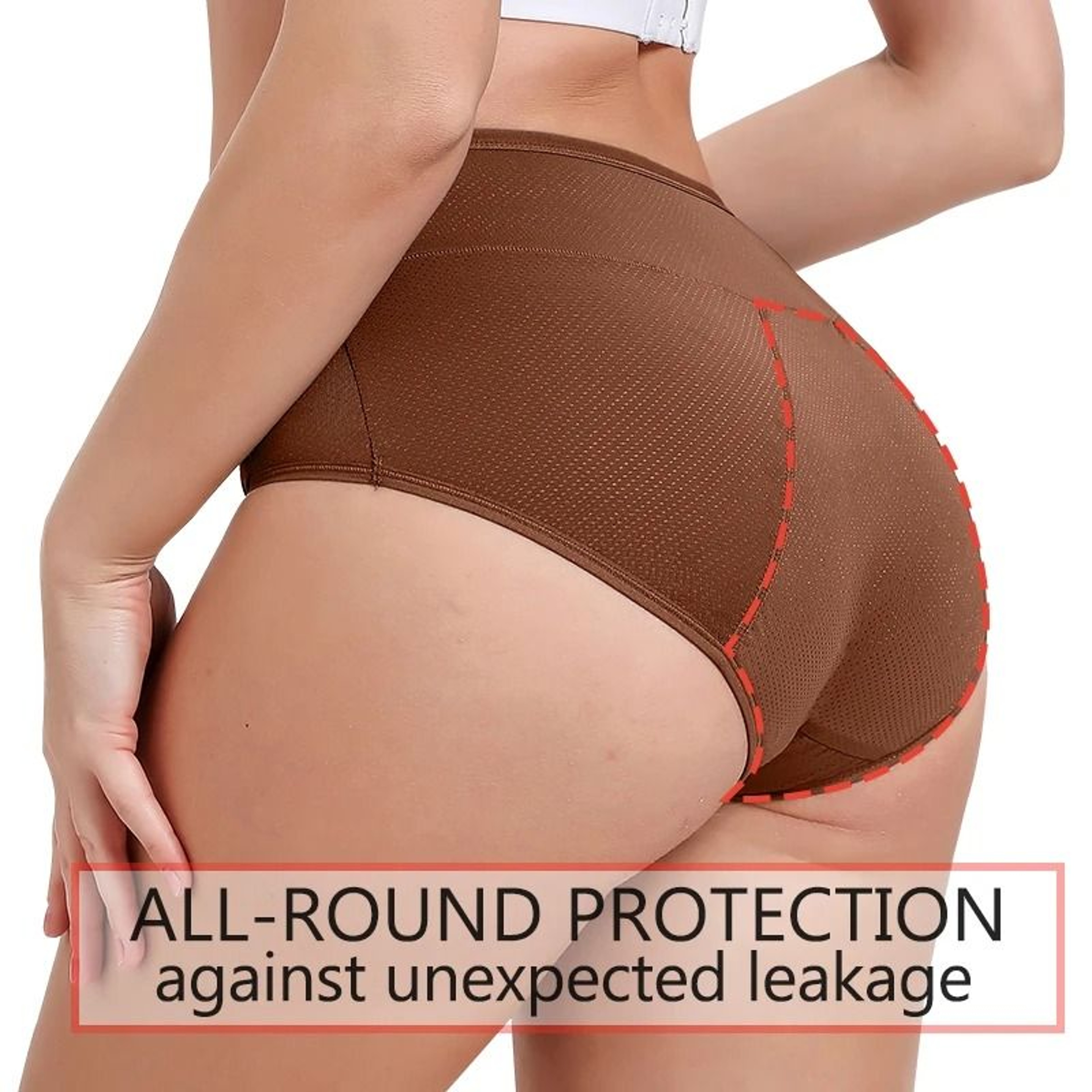 3Layer Period Underwear Breathable LeakResistant Womens Briefs 11