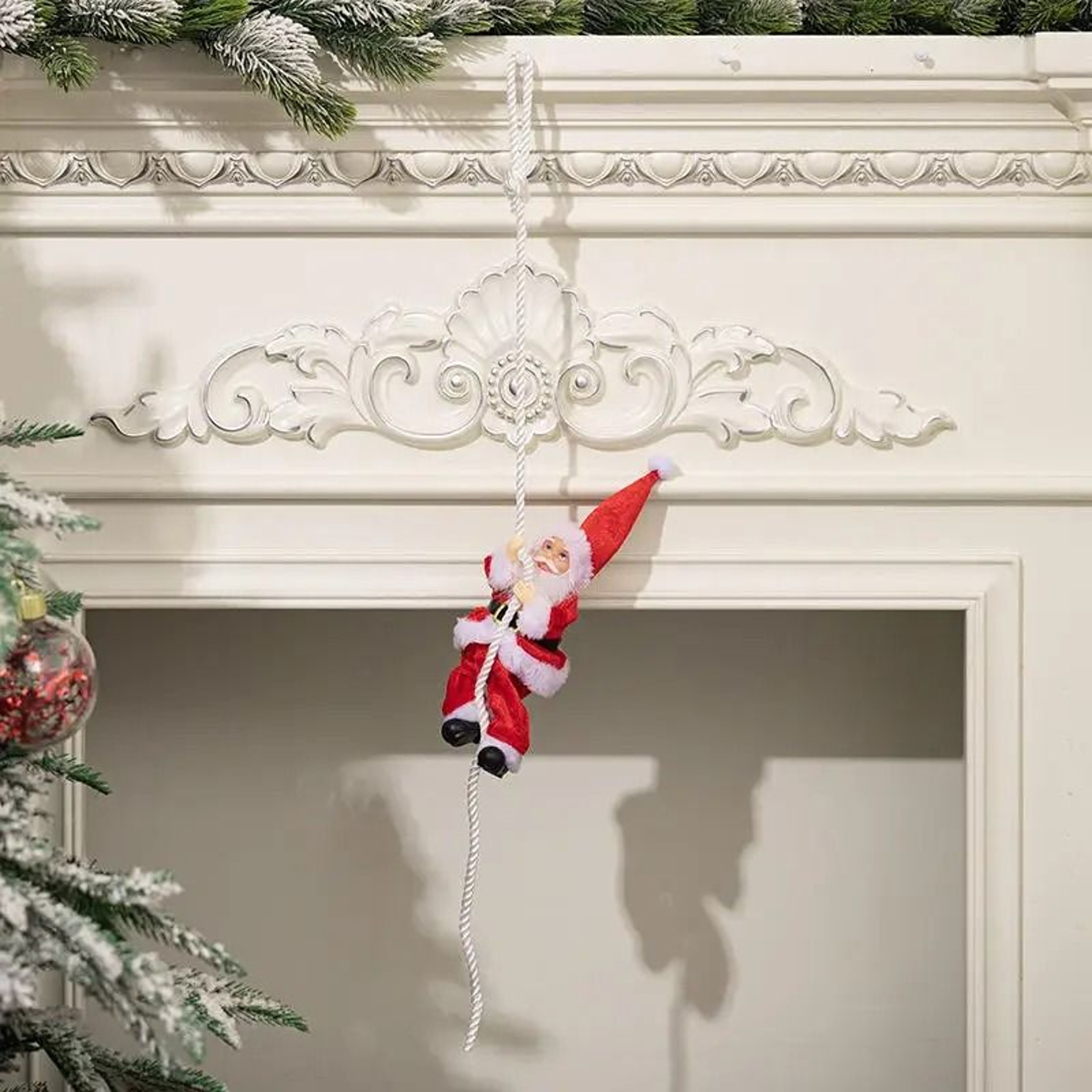 Santa Claus Christmas Tree Ornament Hanging Holiday Pendant 7