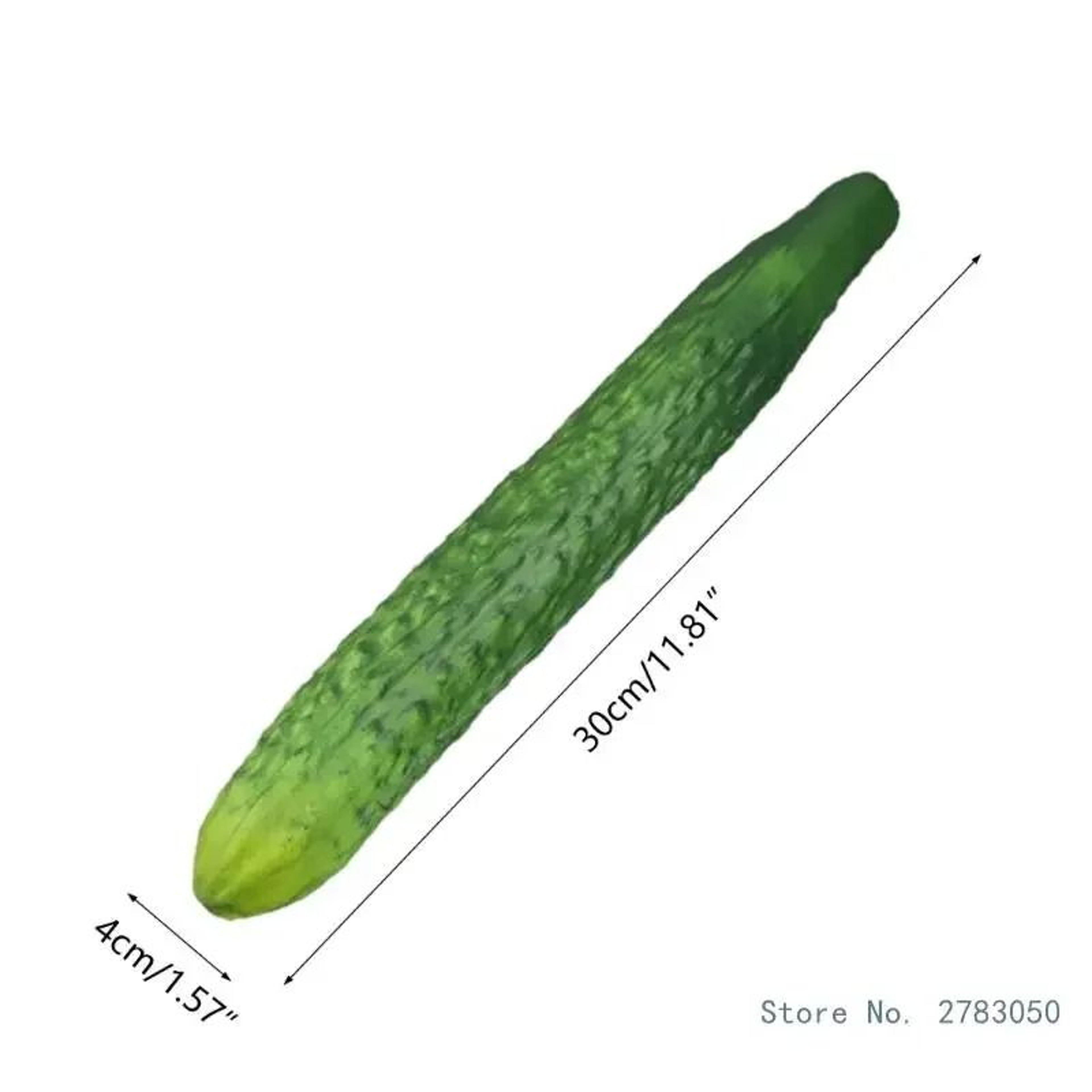 Realistic Artificial Vegetable Props Soft PU Eggplant And Cucumber Decor 3