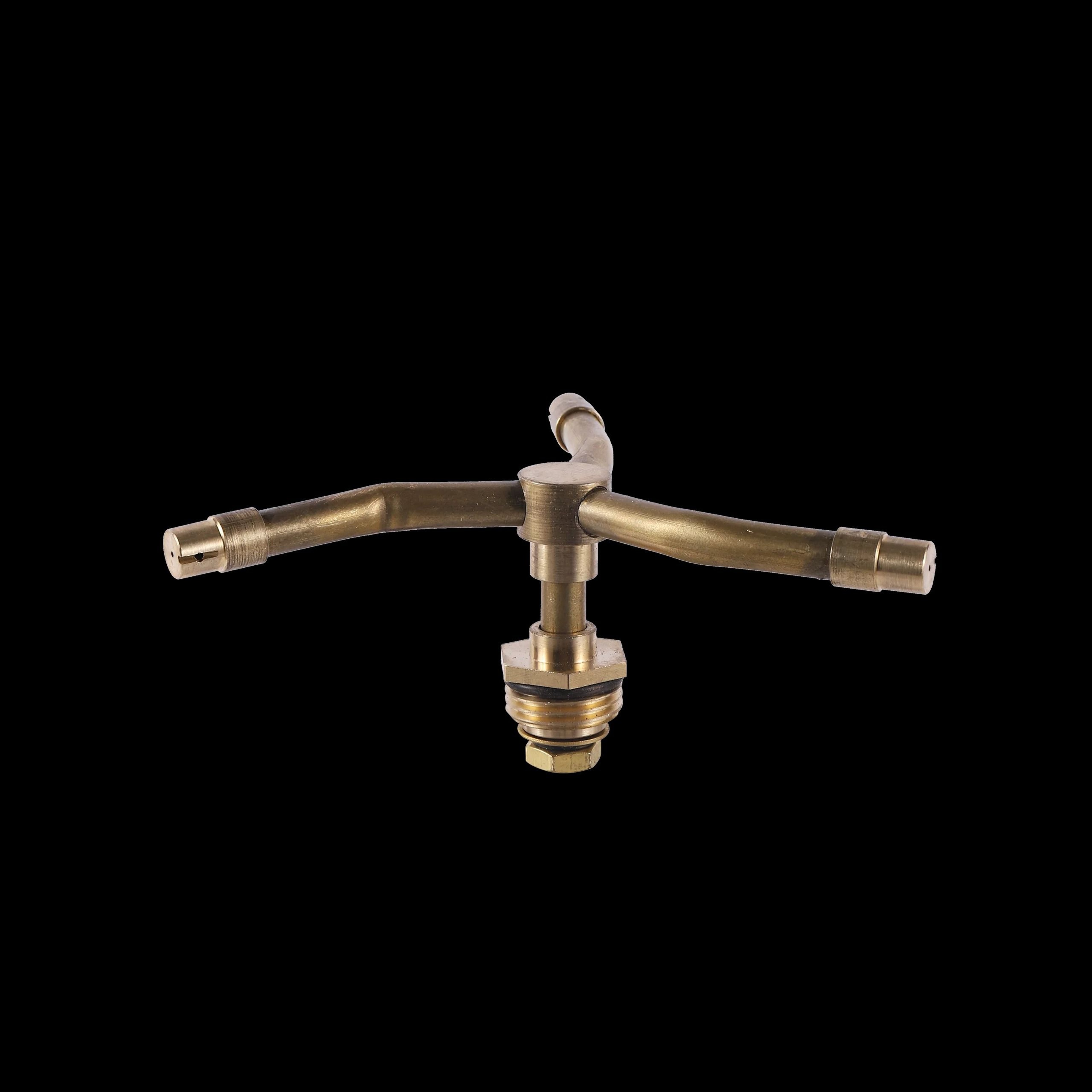 360 Rotating Brass Sprinkler 2 3 4 Arm Lawn Irrigation Nozzle 5