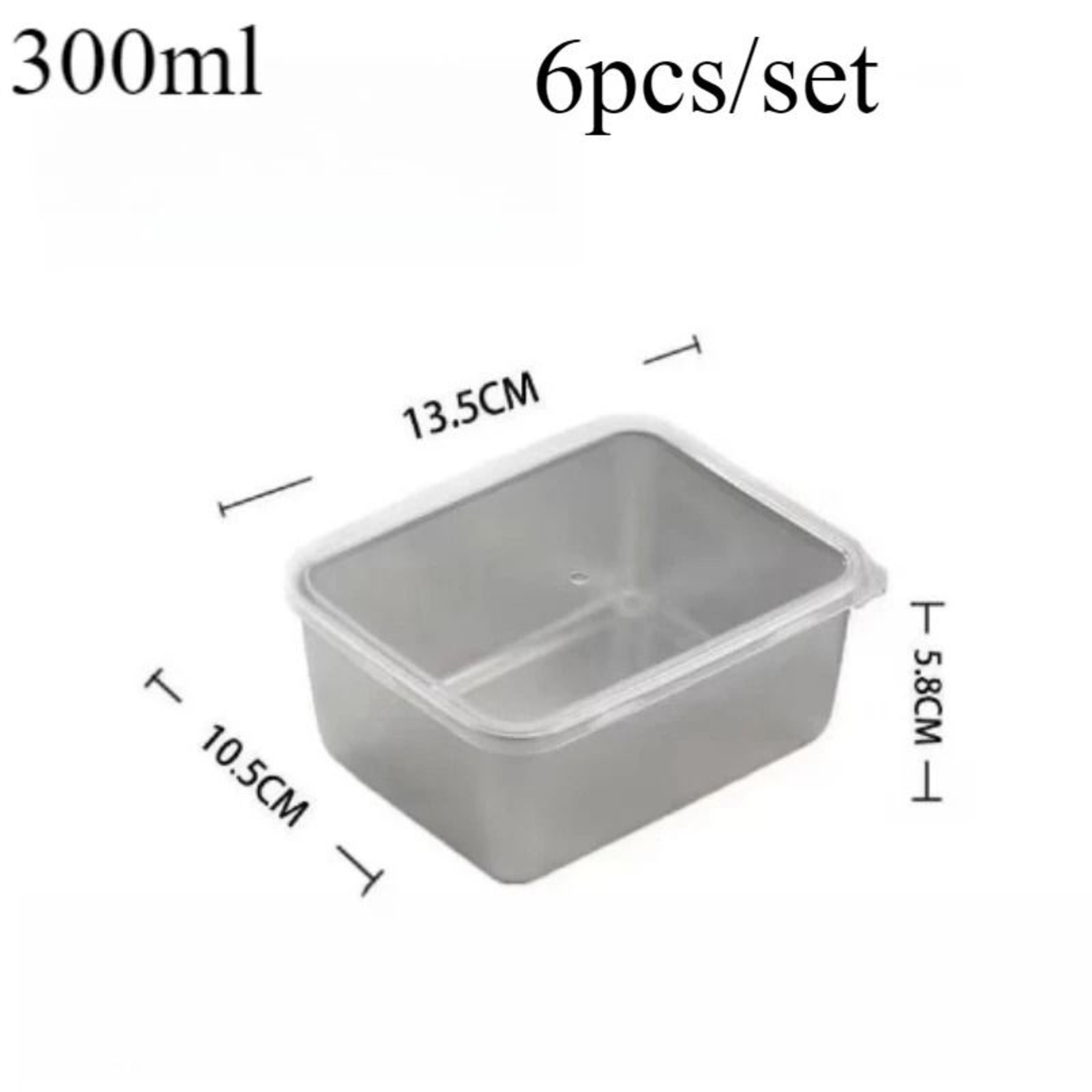6Piece Stainless Steel Food Containers Leakproof Stackable Meal Prep Set 1