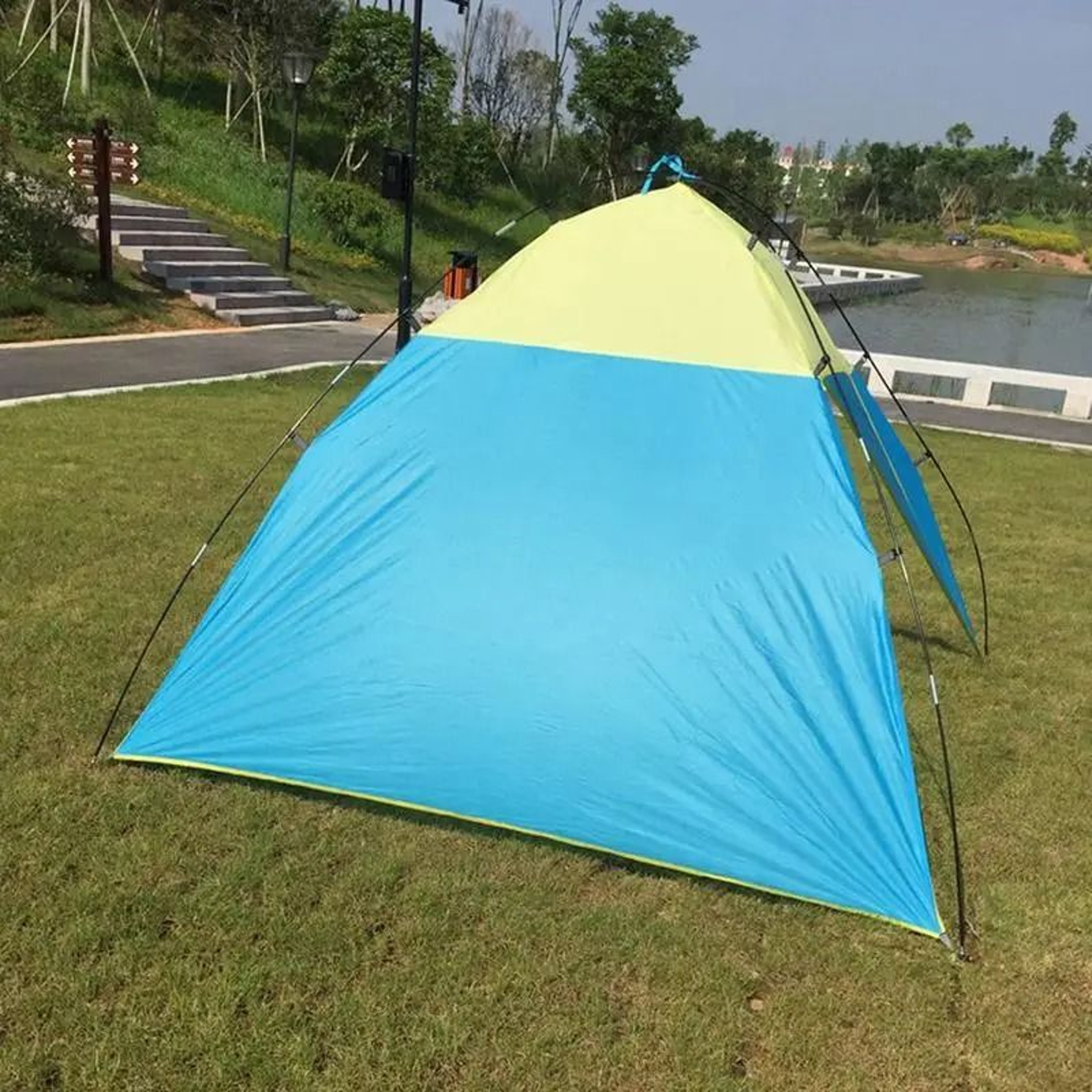 Portable Sun Shade Tent Lightweight Beach Camping Canopy For Kids And Adults 6