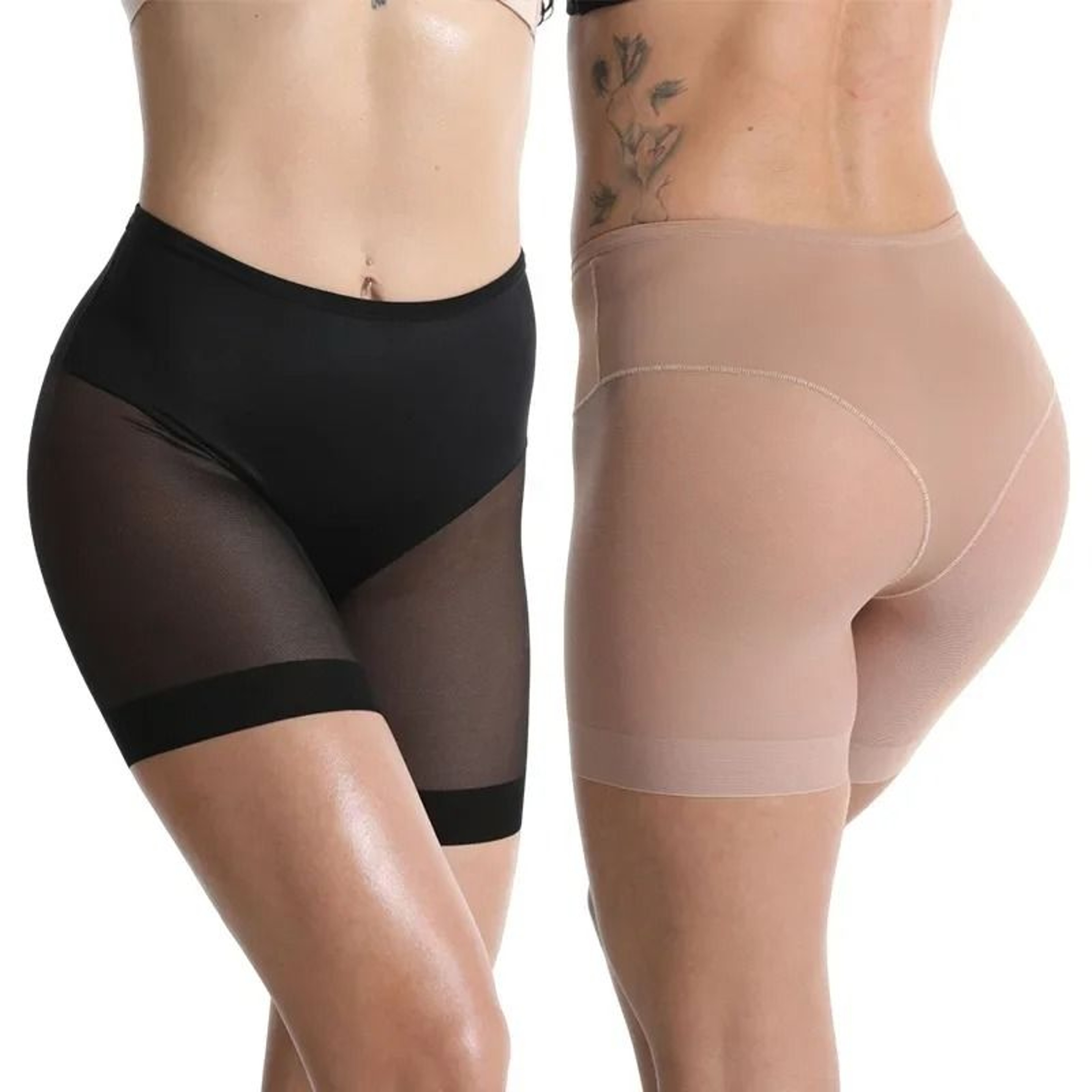 Womens Anti Chafing Shorts Seamless Under Skirt Safety Slip Shorts 0
