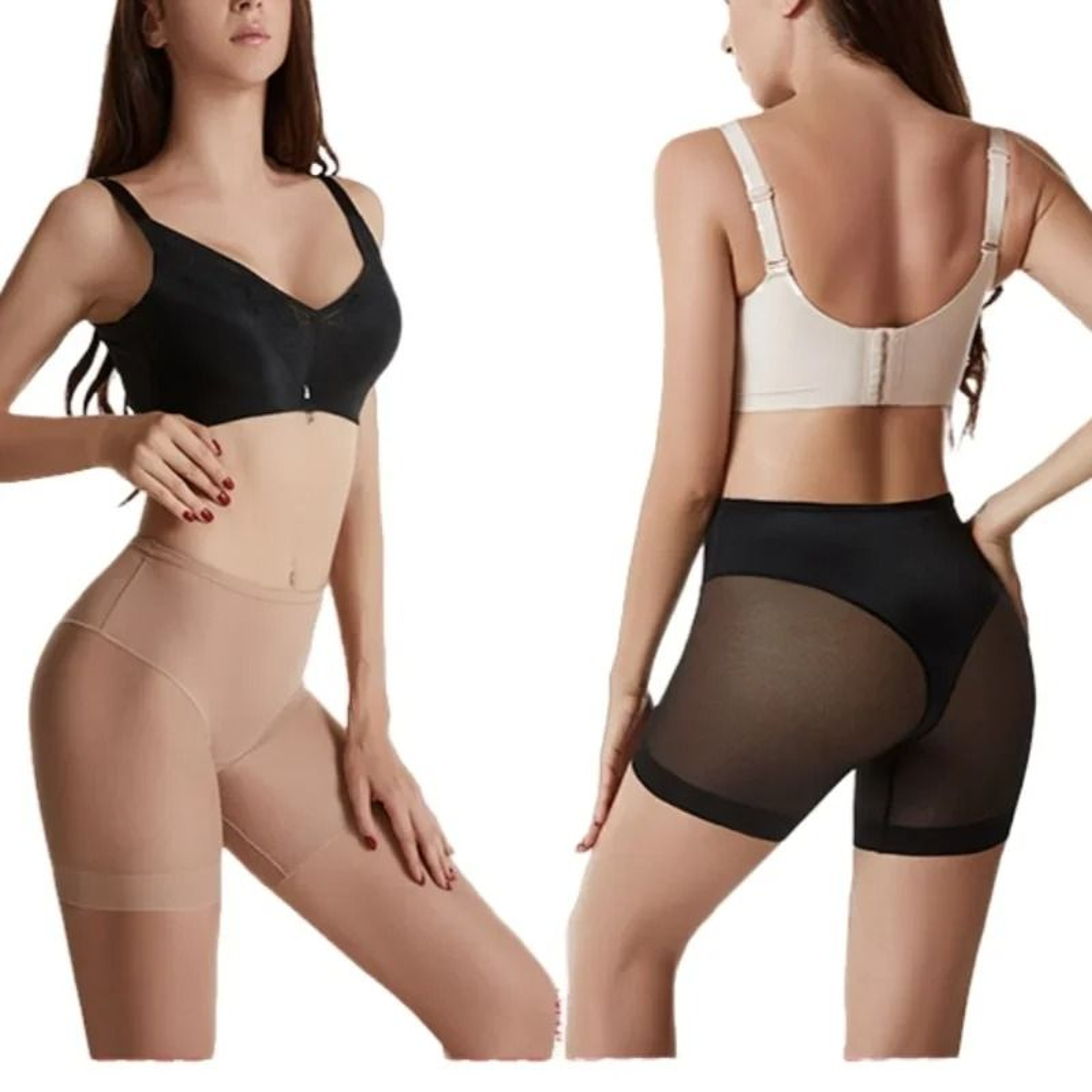 Womens Anti Chafing Shorts Seamless Under Skirt Safety Slip Shorts 3