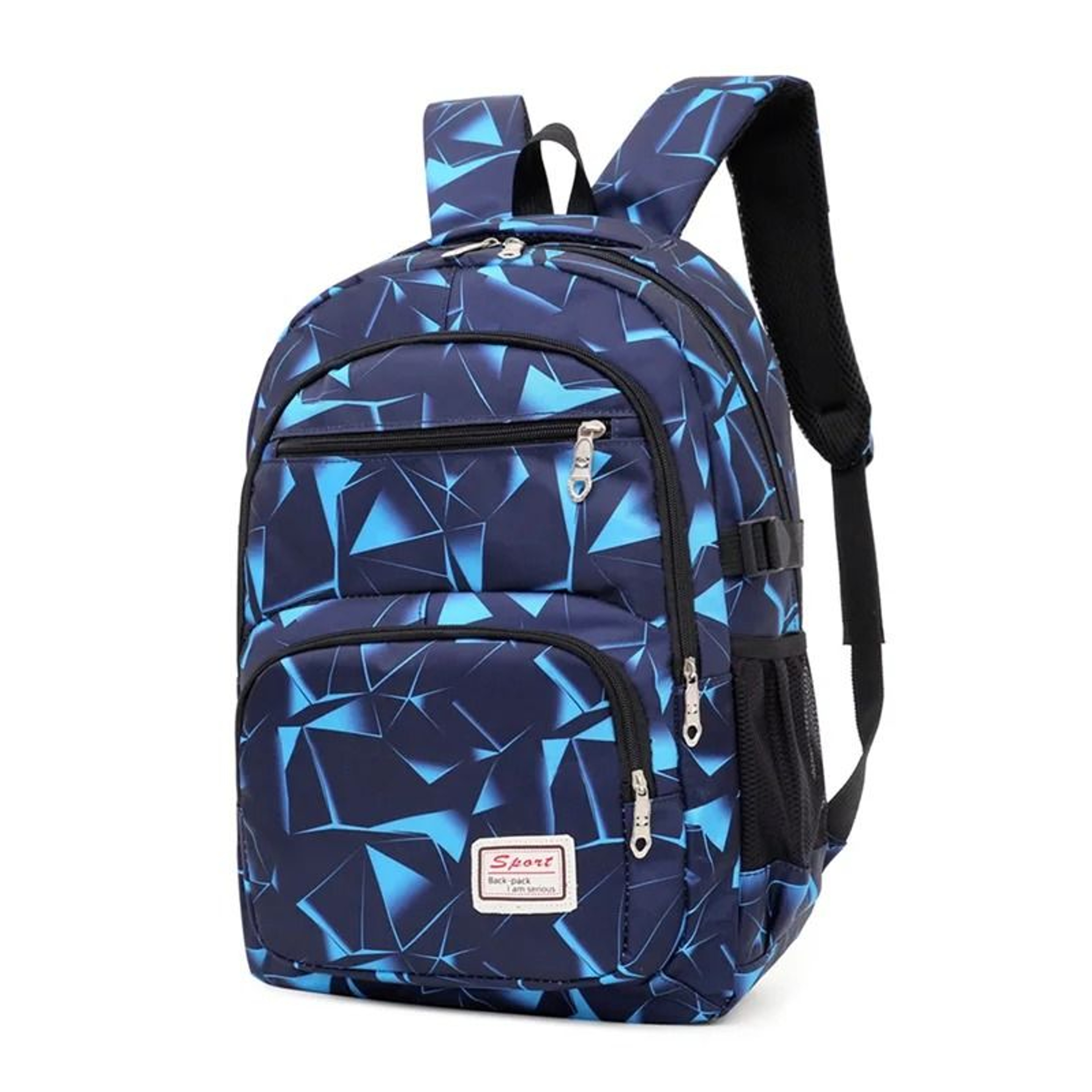 3Piece Student Backpack Set Large School Bag With Shoulder Bag And Pencil Case 0