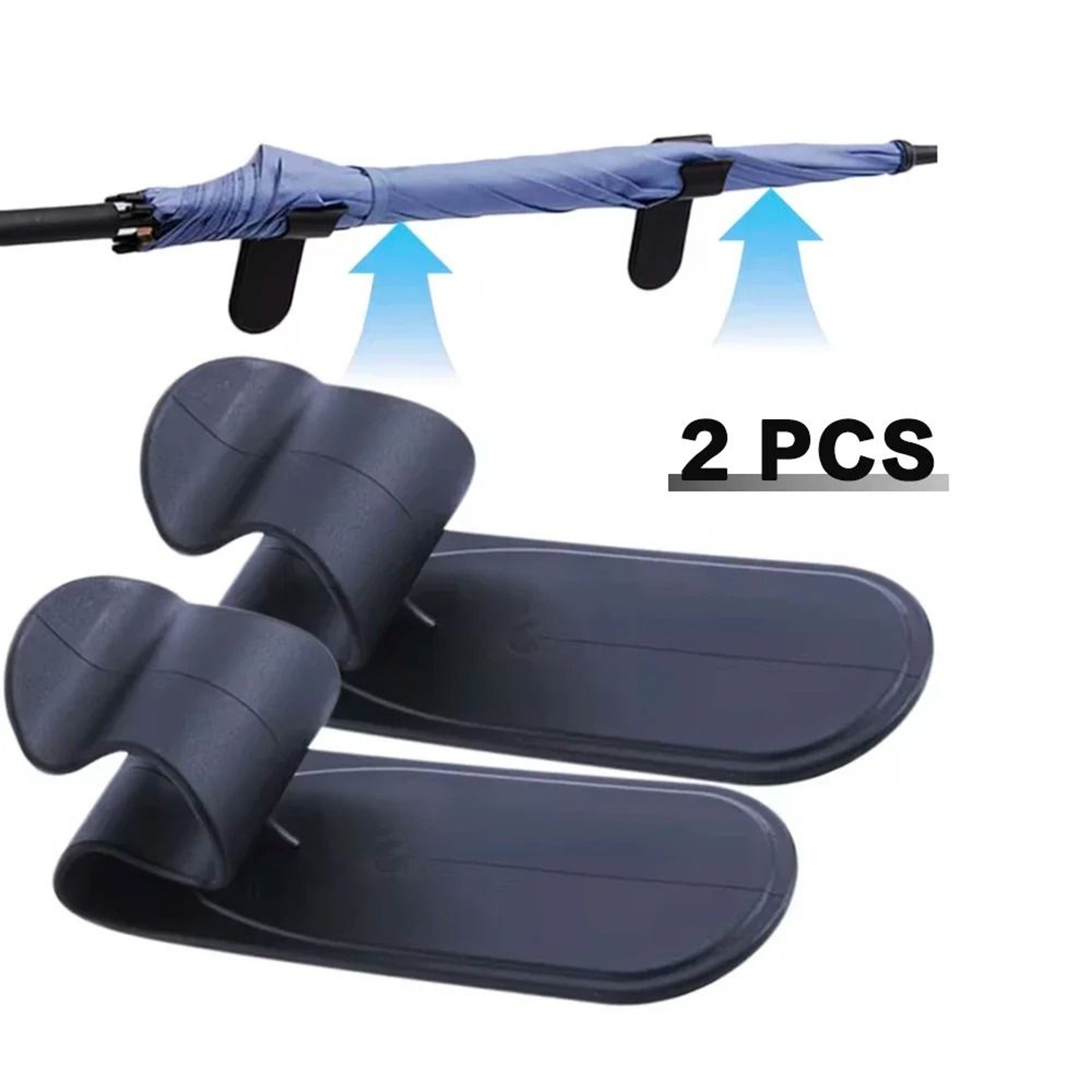 Universal Car Umbrella Holder Trunk Storage Mounting Hook 1 Or 2PCS 5