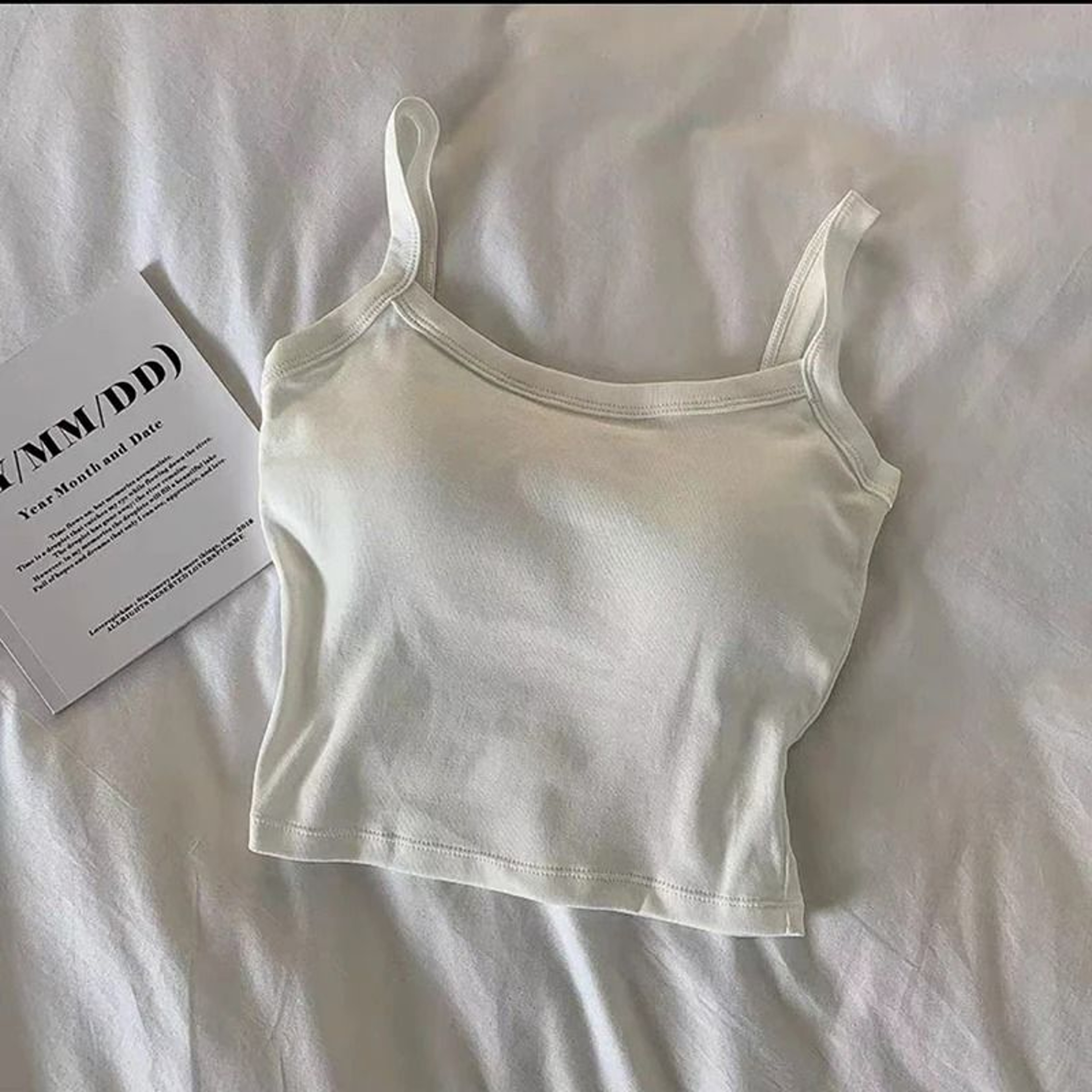 Womens Seamless Crop Camisole High Stretch Sleeveless Basic Tank Top 2