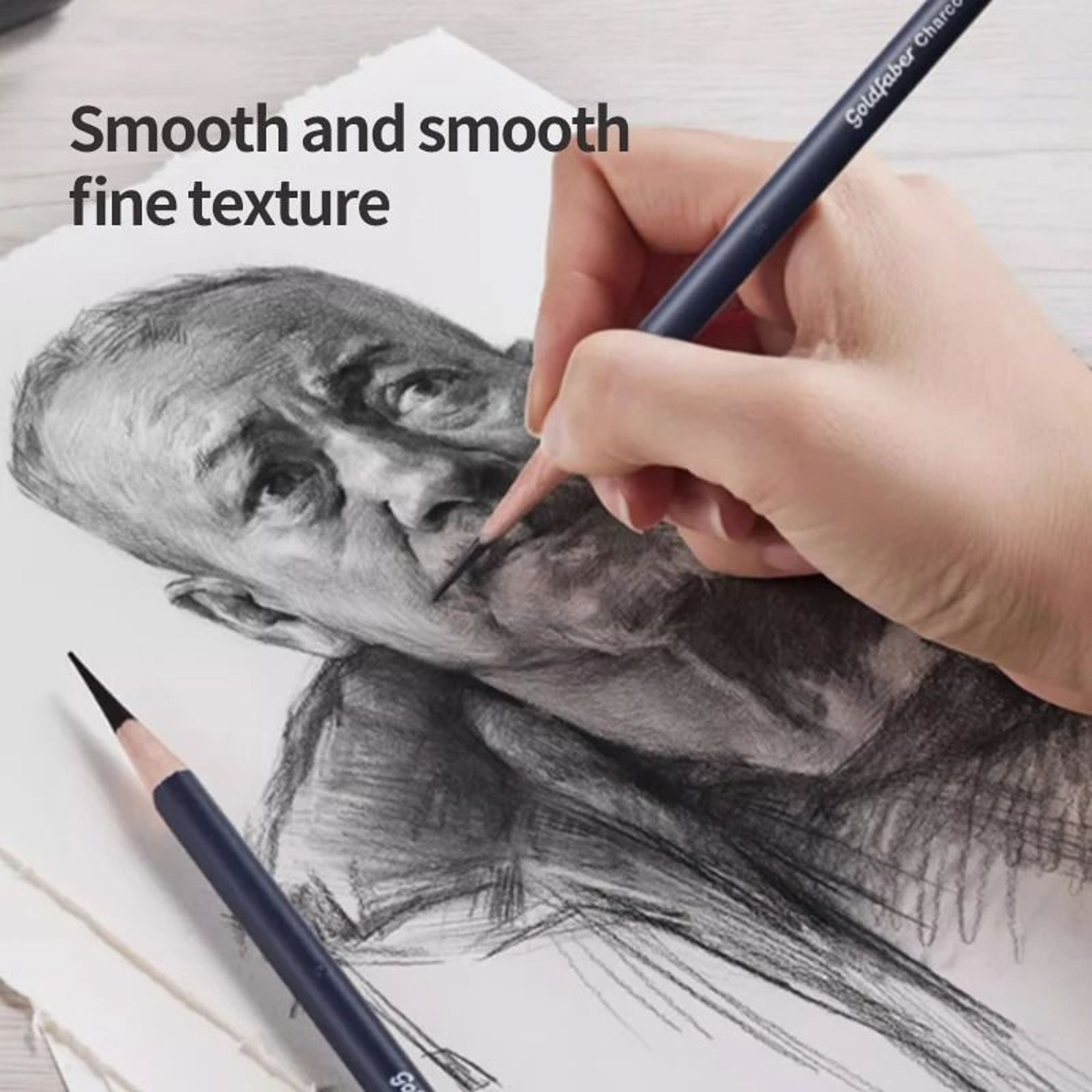 5 Or 10PCS Charcoal Graphite Sketch Pencil Set For Drawing Shading And Art 5