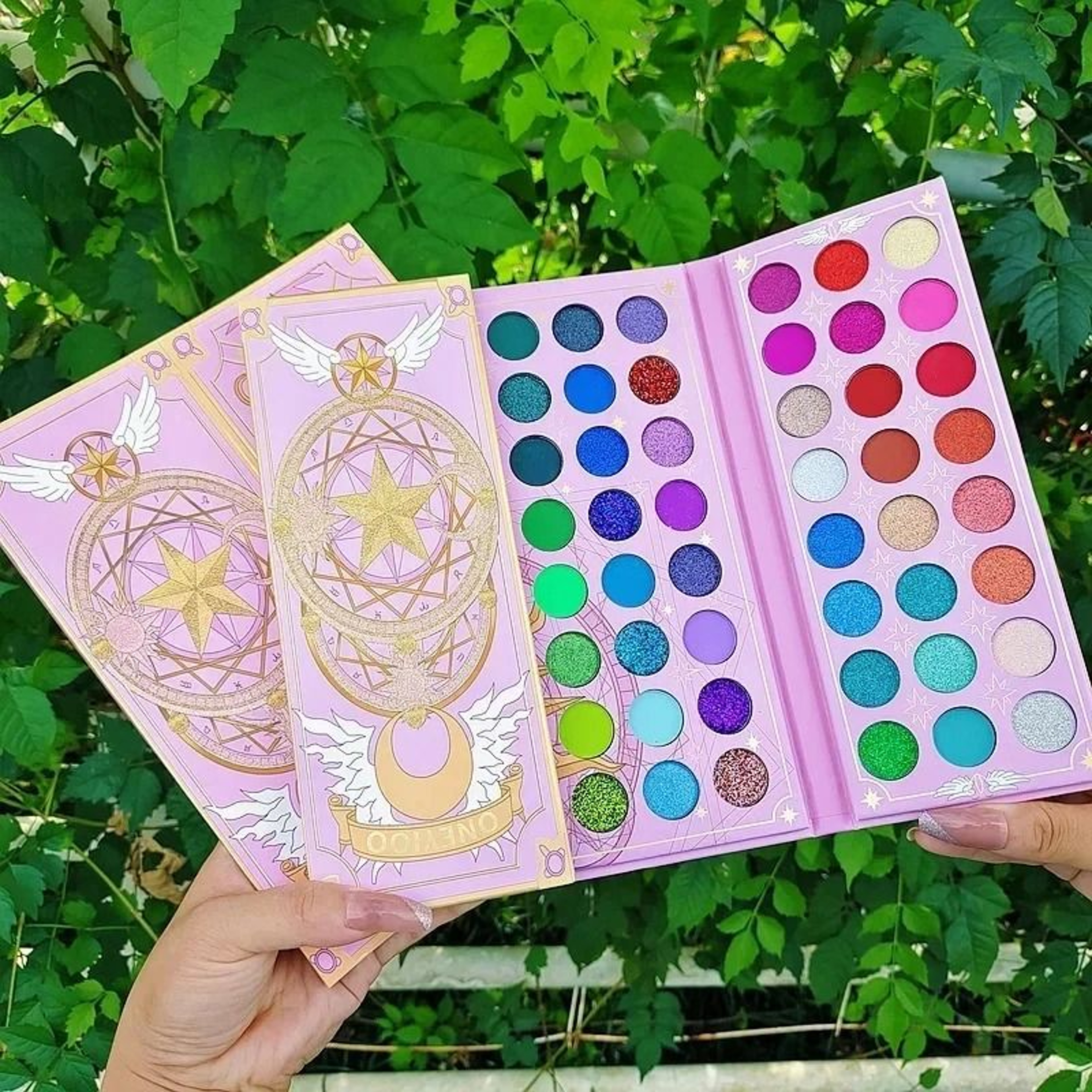 96 Color Neon Eyeshadow Palette Matte Shimmer Glitter Stage Makeup 11