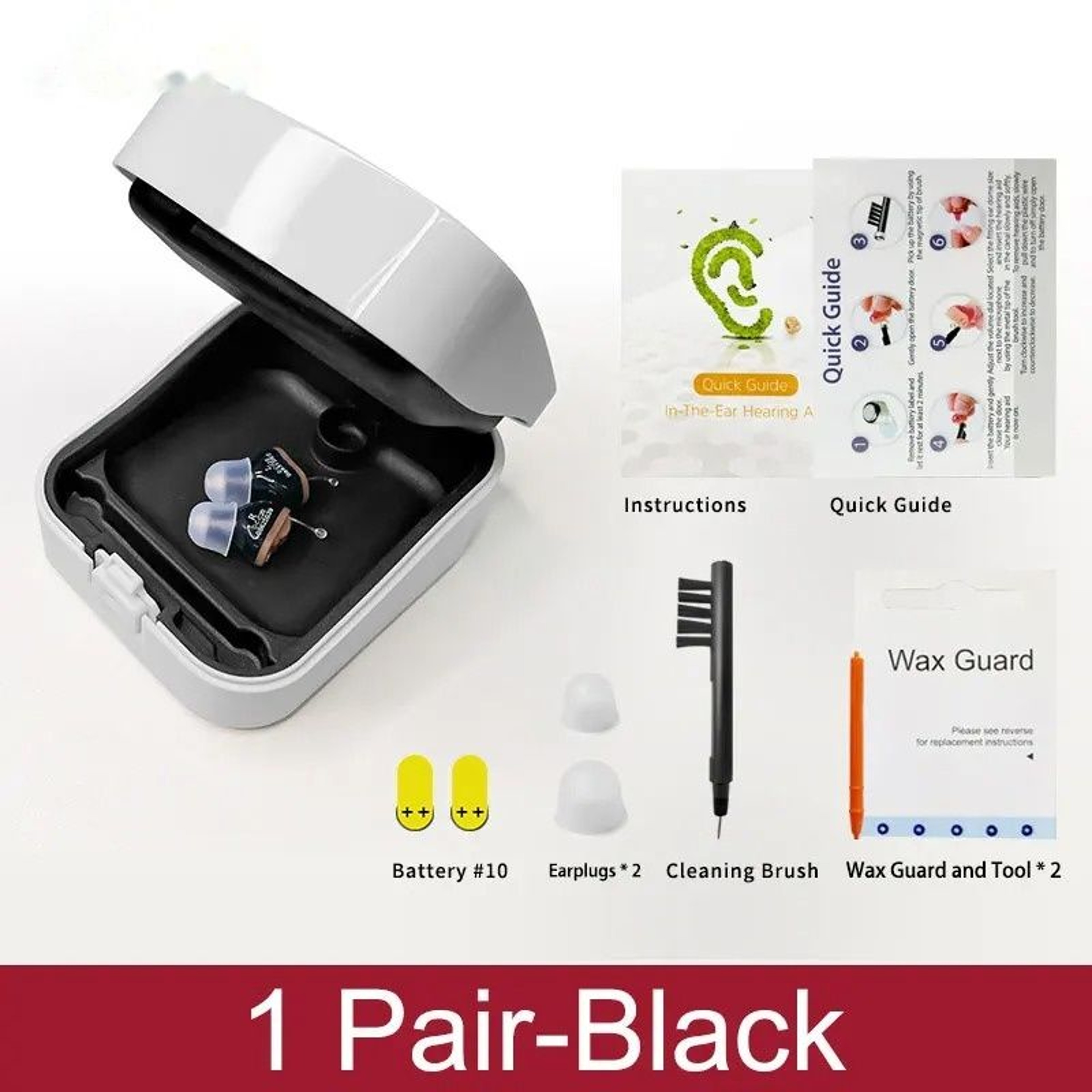 Mini CIC Sound Amplifier Adjustable Invisible In Ear Listening Device 7