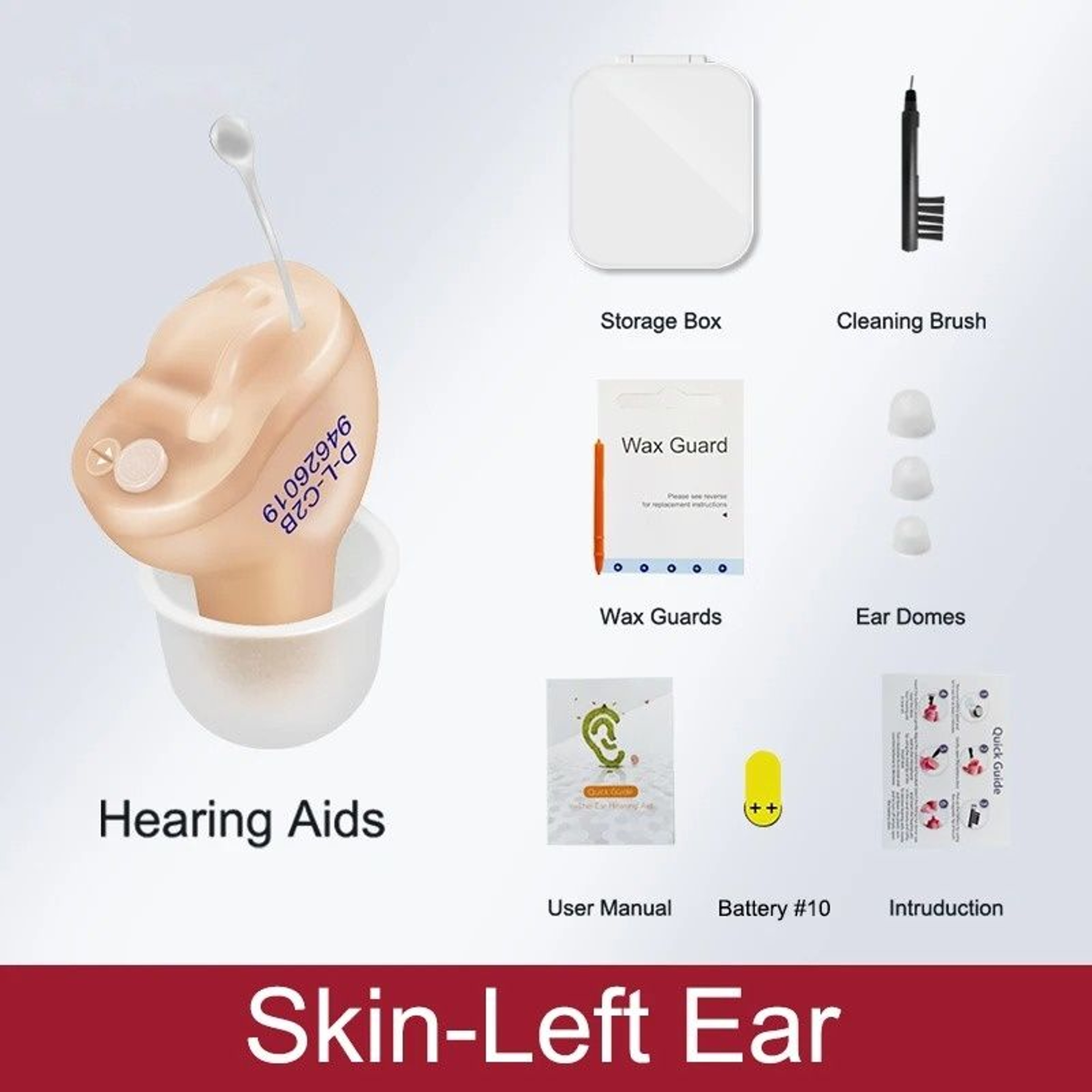 Mini CIC Sound Amplifier Adjustable Invisible In Ear Listening Device 4
