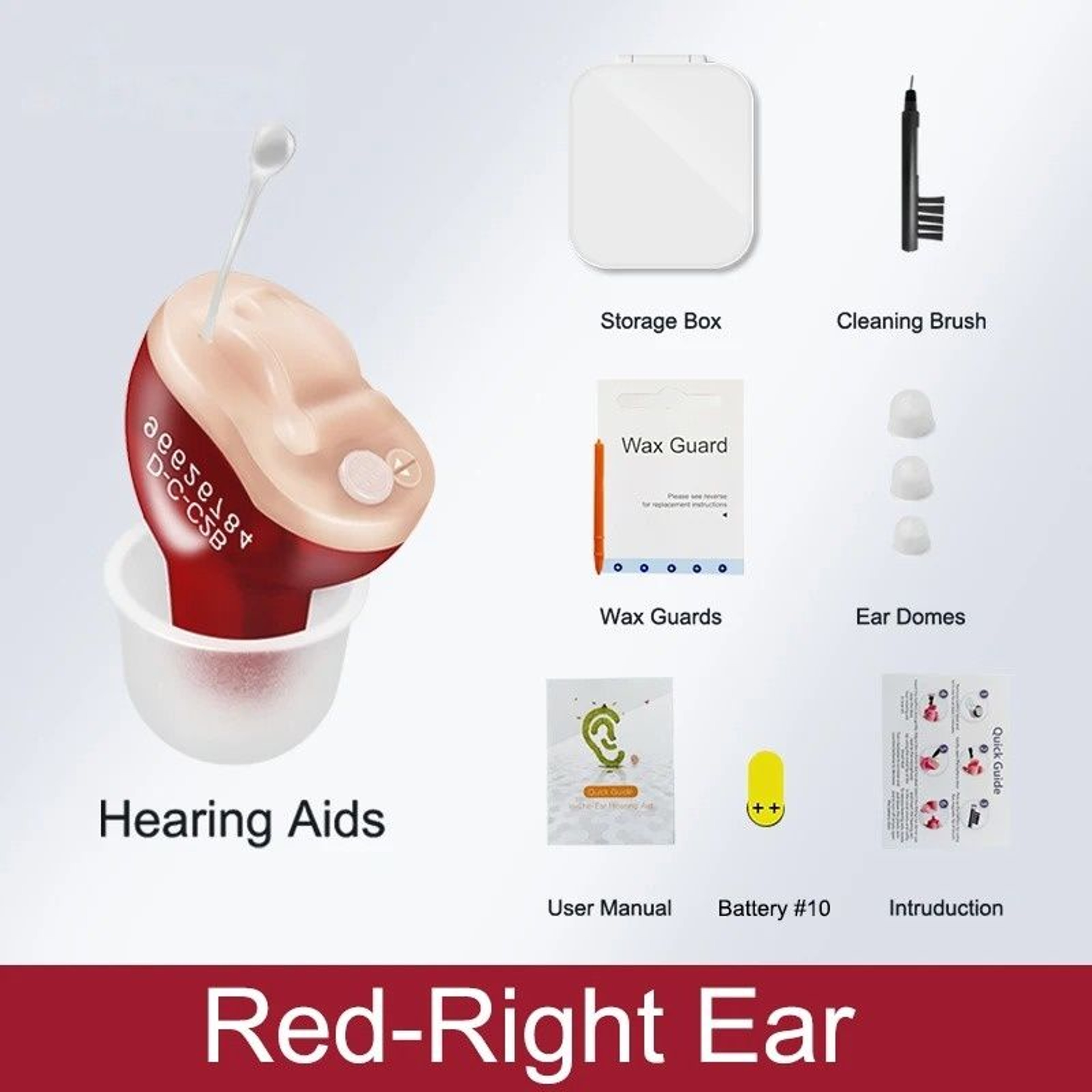 Mini CIC Sound Amplifier Adjustable Invisible In Ear Listening Device 5