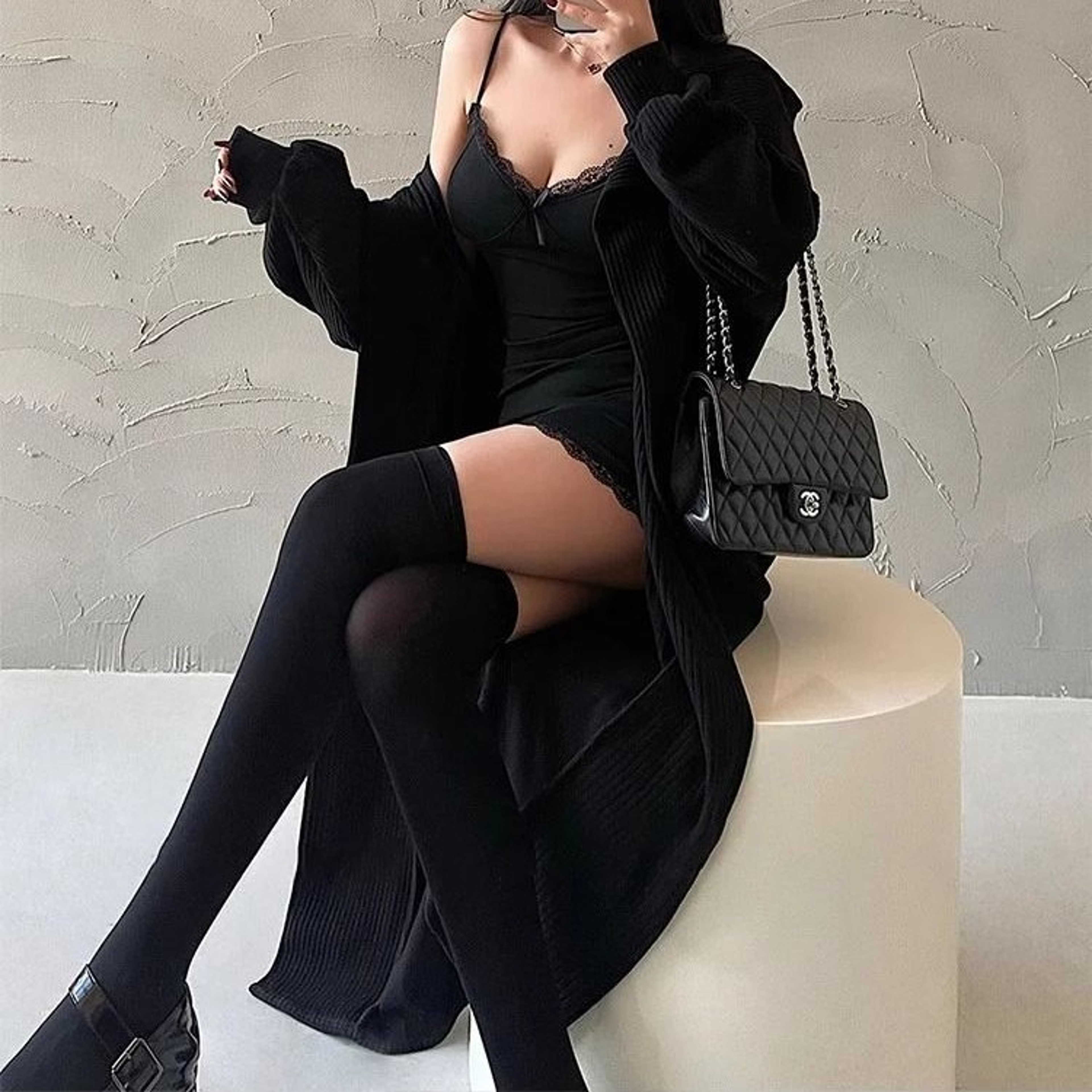 Womens Y2K Lace Bodycon Mini Dress Black Spaghetti Strap Bow Party Dress 2jpg