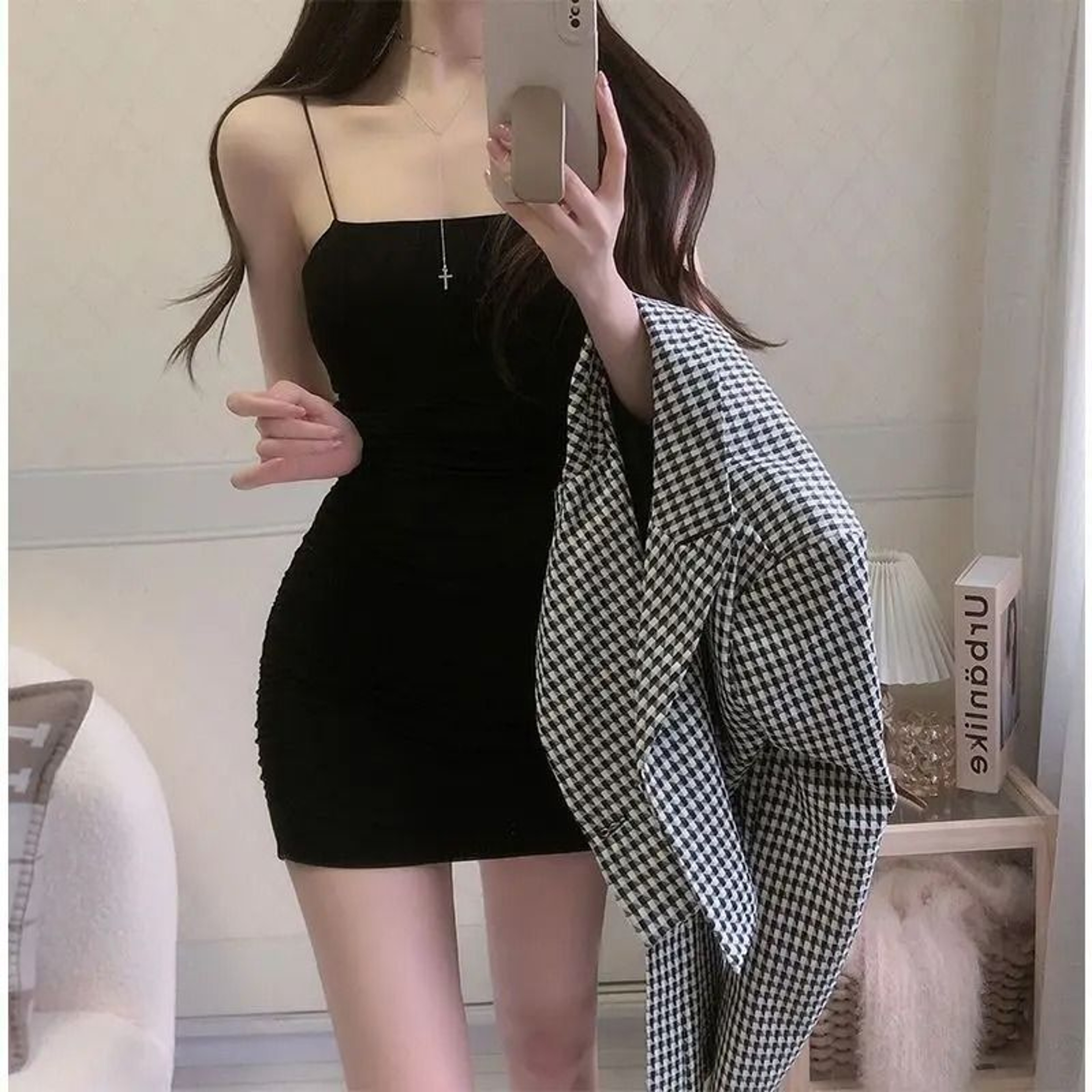 Womens Sleeveless A Line Mini Dress Slim Fit Summer Sling Dress 4