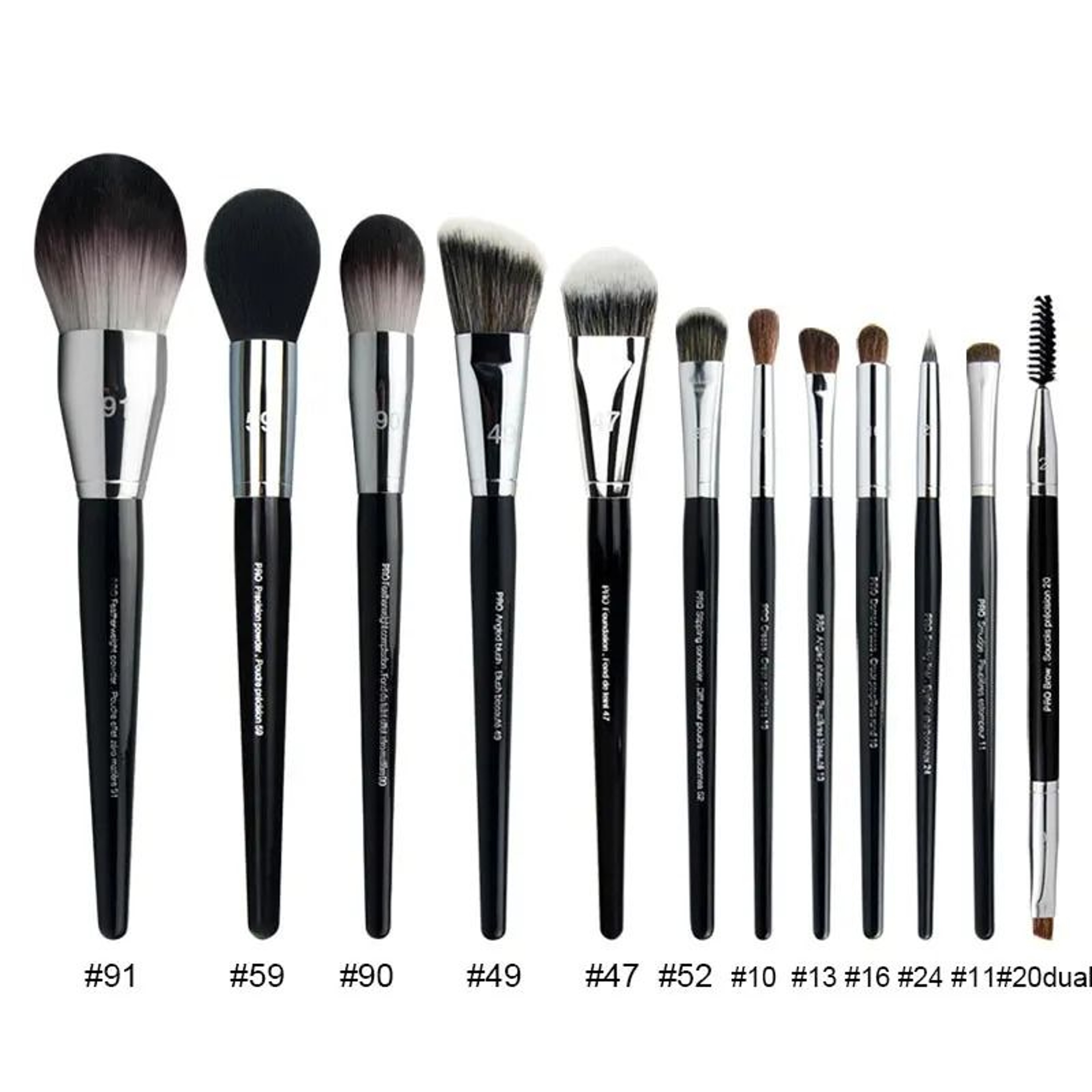 Professional Makeup Brush Set Soft Foundation Powder Eyeshadow Concealer Brushes 9