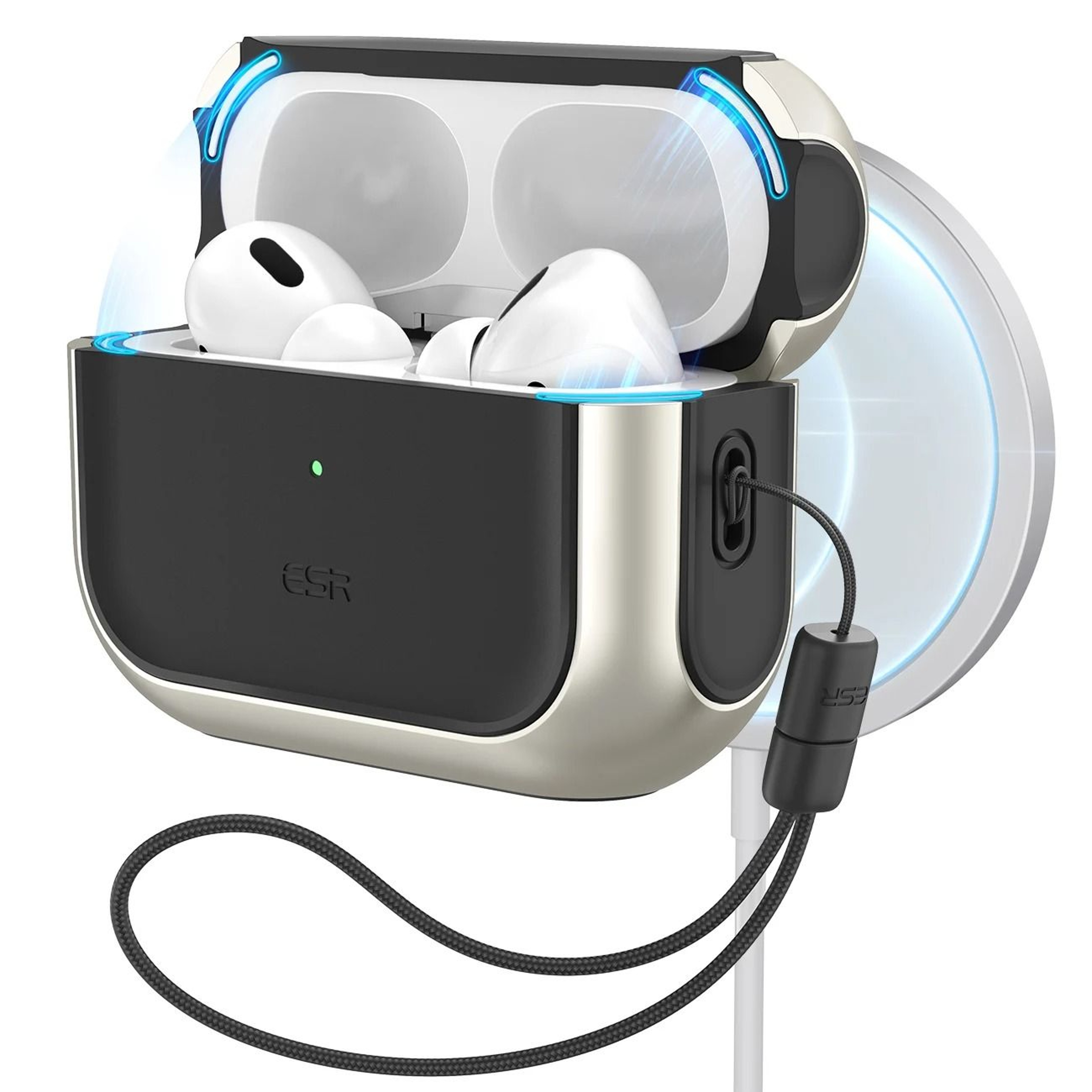MagSafe Protective Earbud Case With Lanyard Drop Protection Cover 14