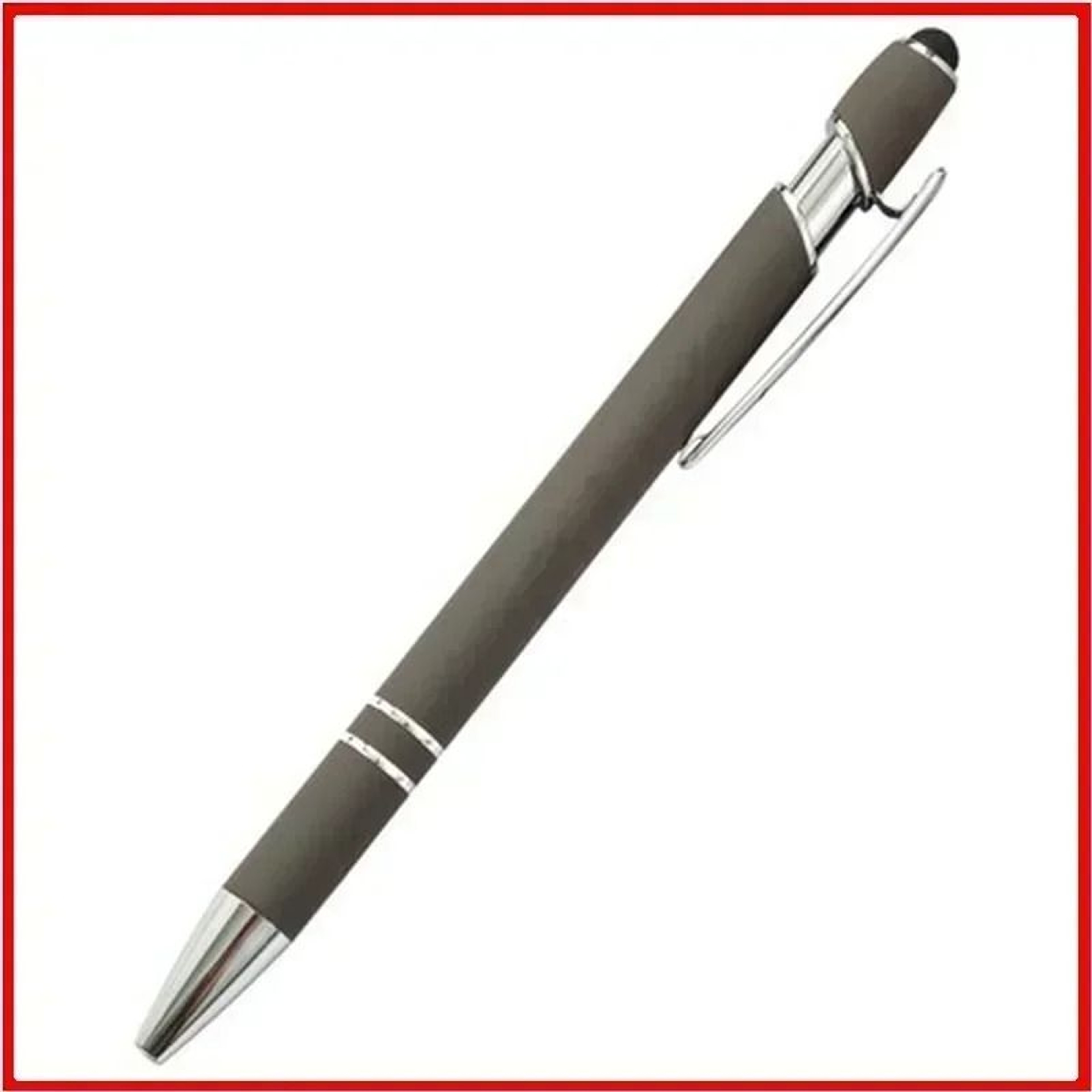 Custom Metal Stylus Ballpoint Pens Laser Engraved Logo Promotional Pen Set 13