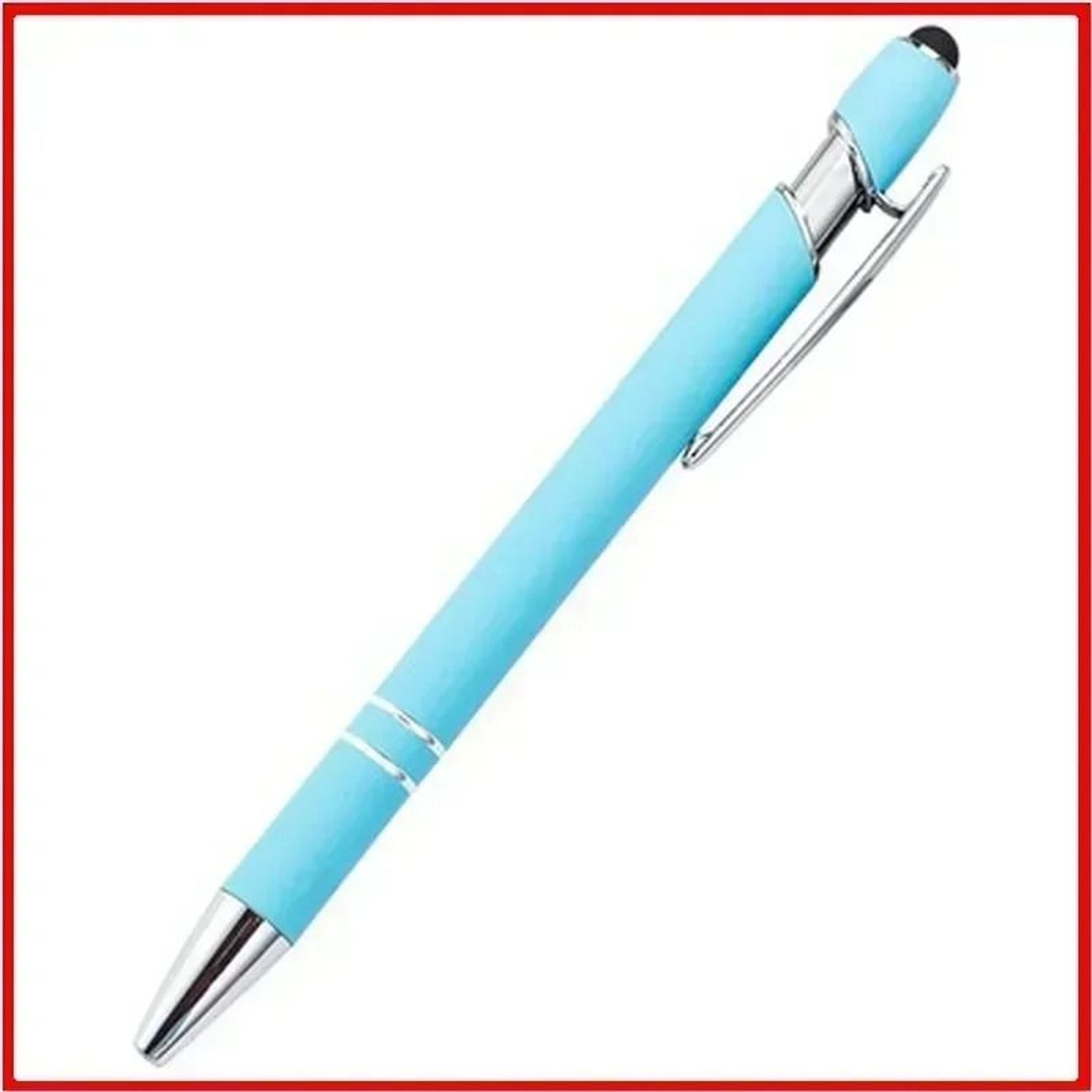 Custom Metal Stylus Ballpoint Pens Laser Engraved Logo Promotional Pen Set 23