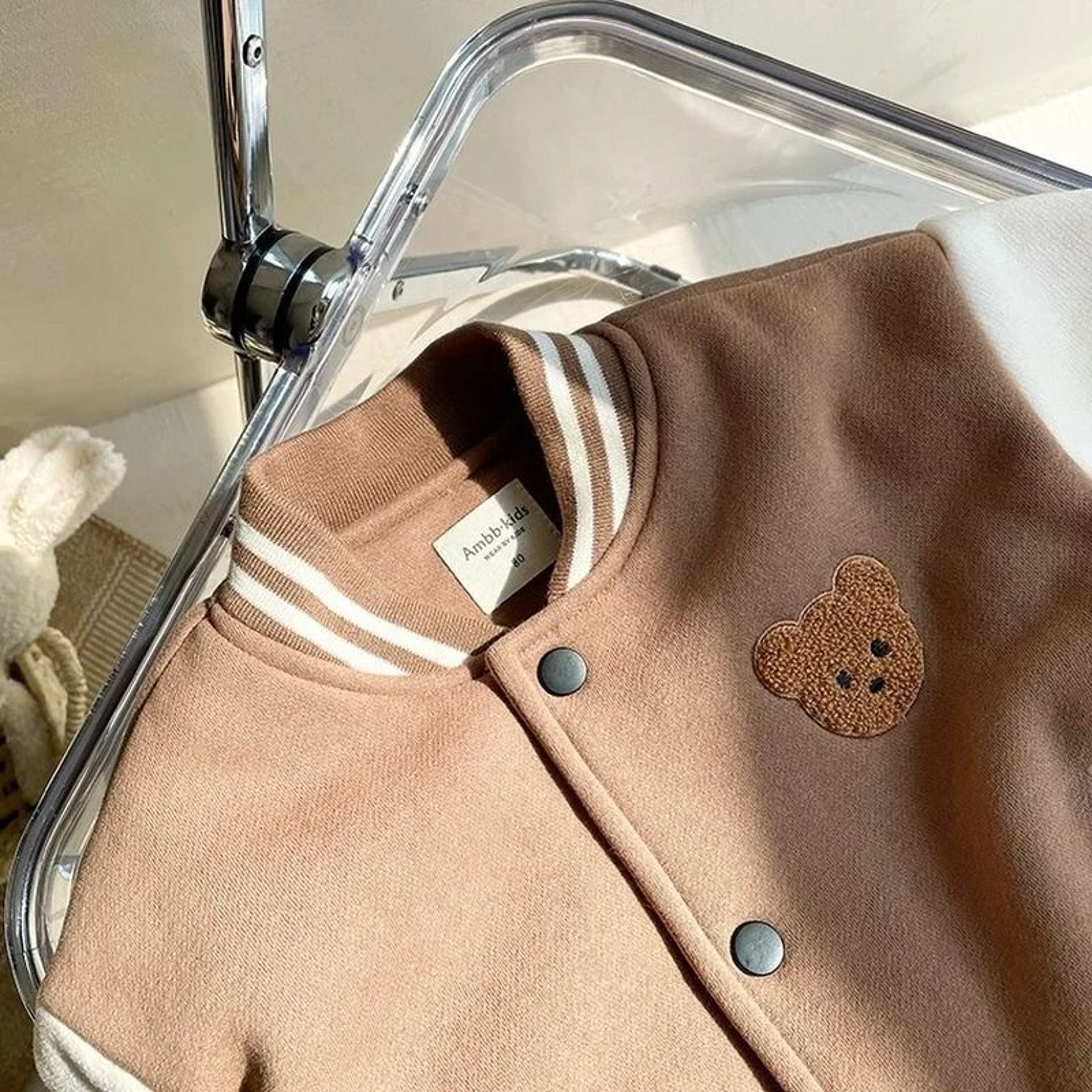 Baby Fleece Baseball Jacket Warm Toddler Winter Coat For Boys And Girls 2