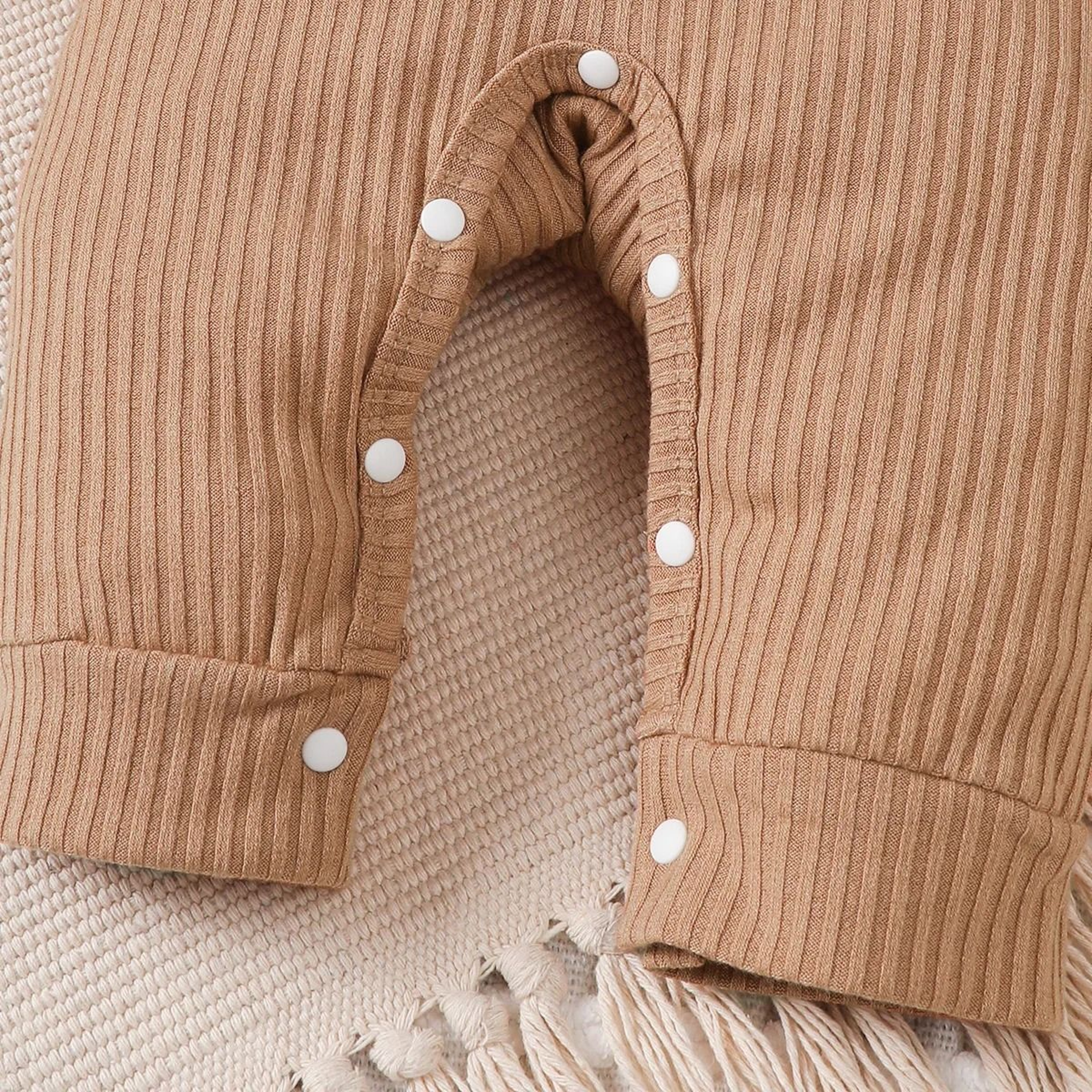 Baby Boy Teddy Bear Romper Little Gentleman Birthday Outfit 6