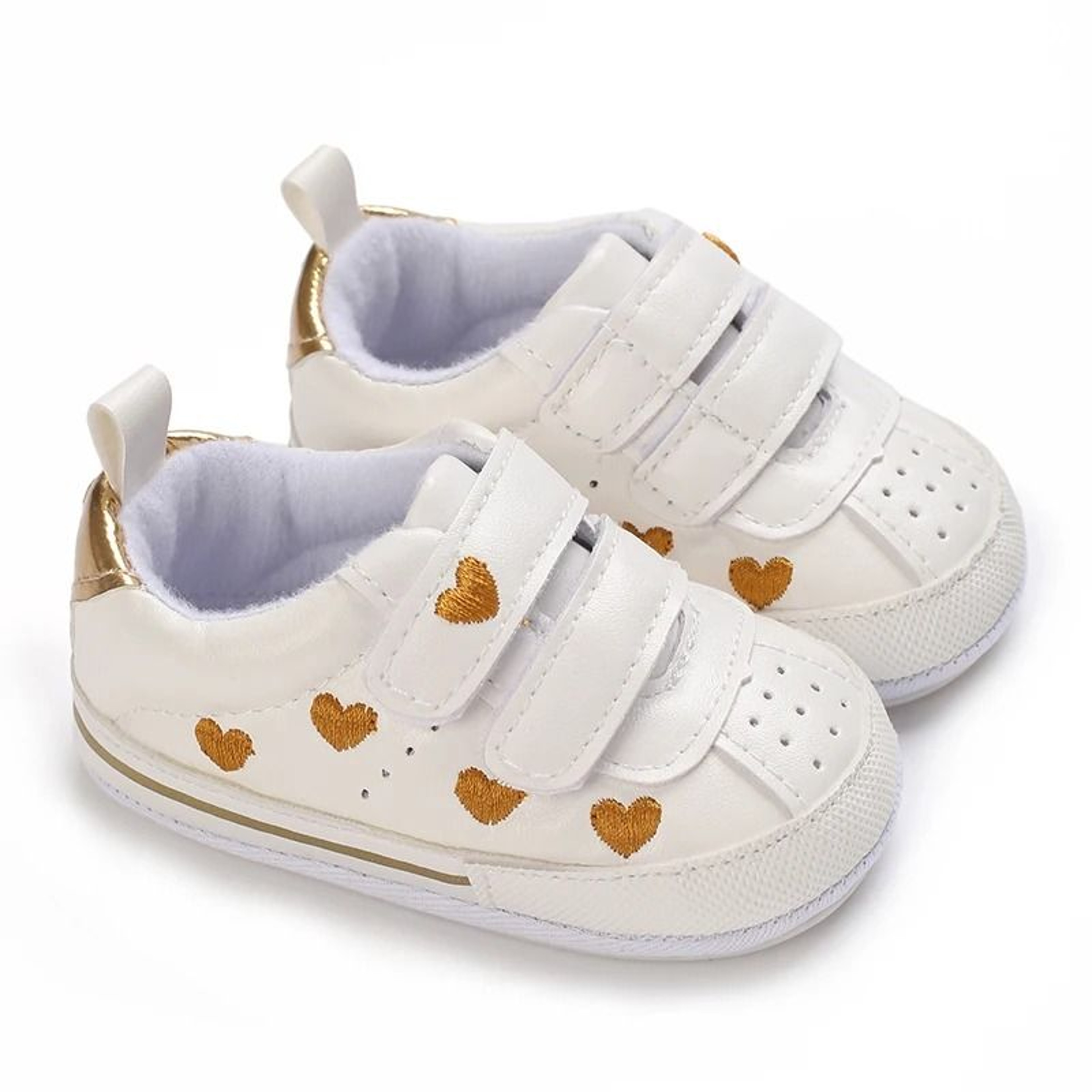 Soft Sole Baby Girl Sneakers Cute Infant Prewalker Shoes 9